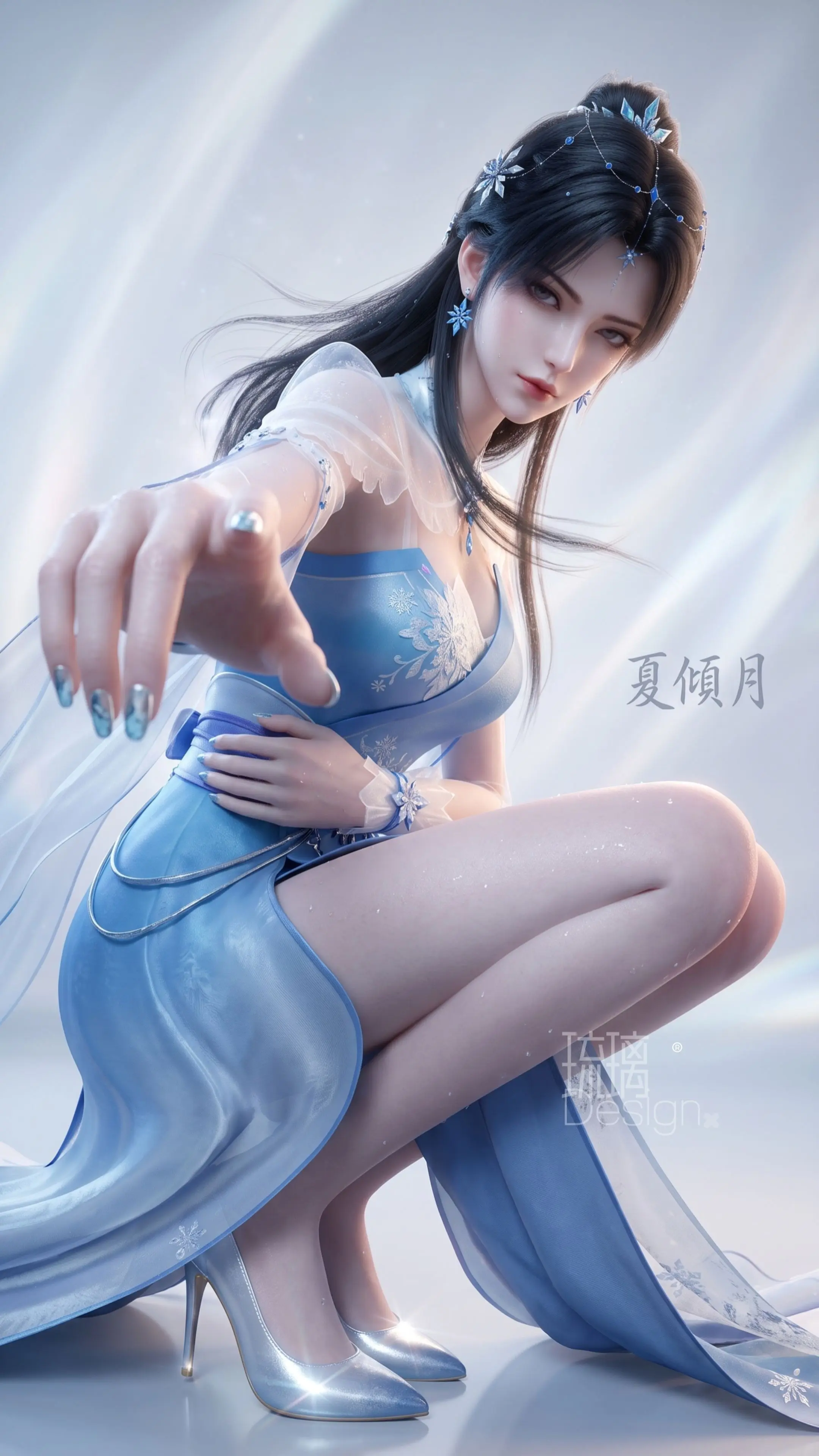 夏倾月 逆天邪神 国漫女神 国漫壁纸