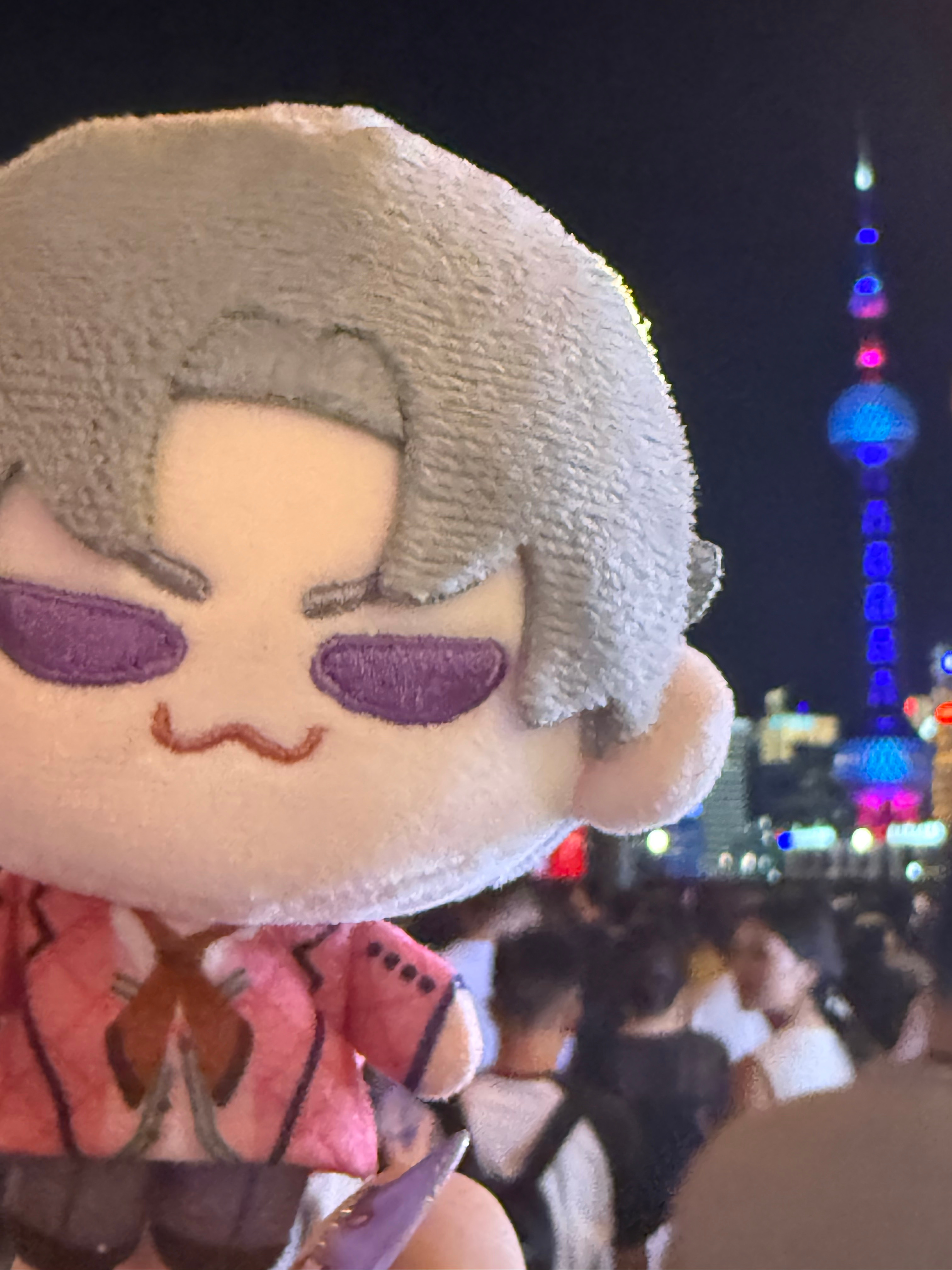 我妈来上海我们就这样去外滩人挤人… 