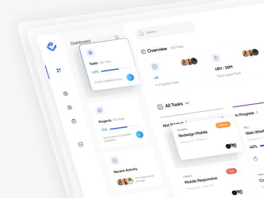 🏆 这才是高端任务管理 UI 该有的样子！