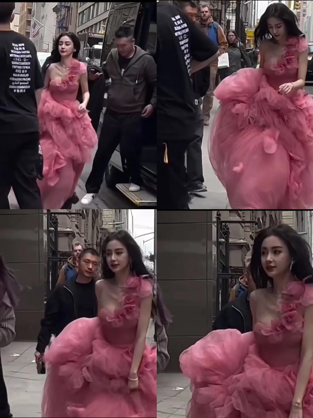 街角抓拍angelababy，惊艳瞬间
[爱慕]好有感觉啊甜心美女  