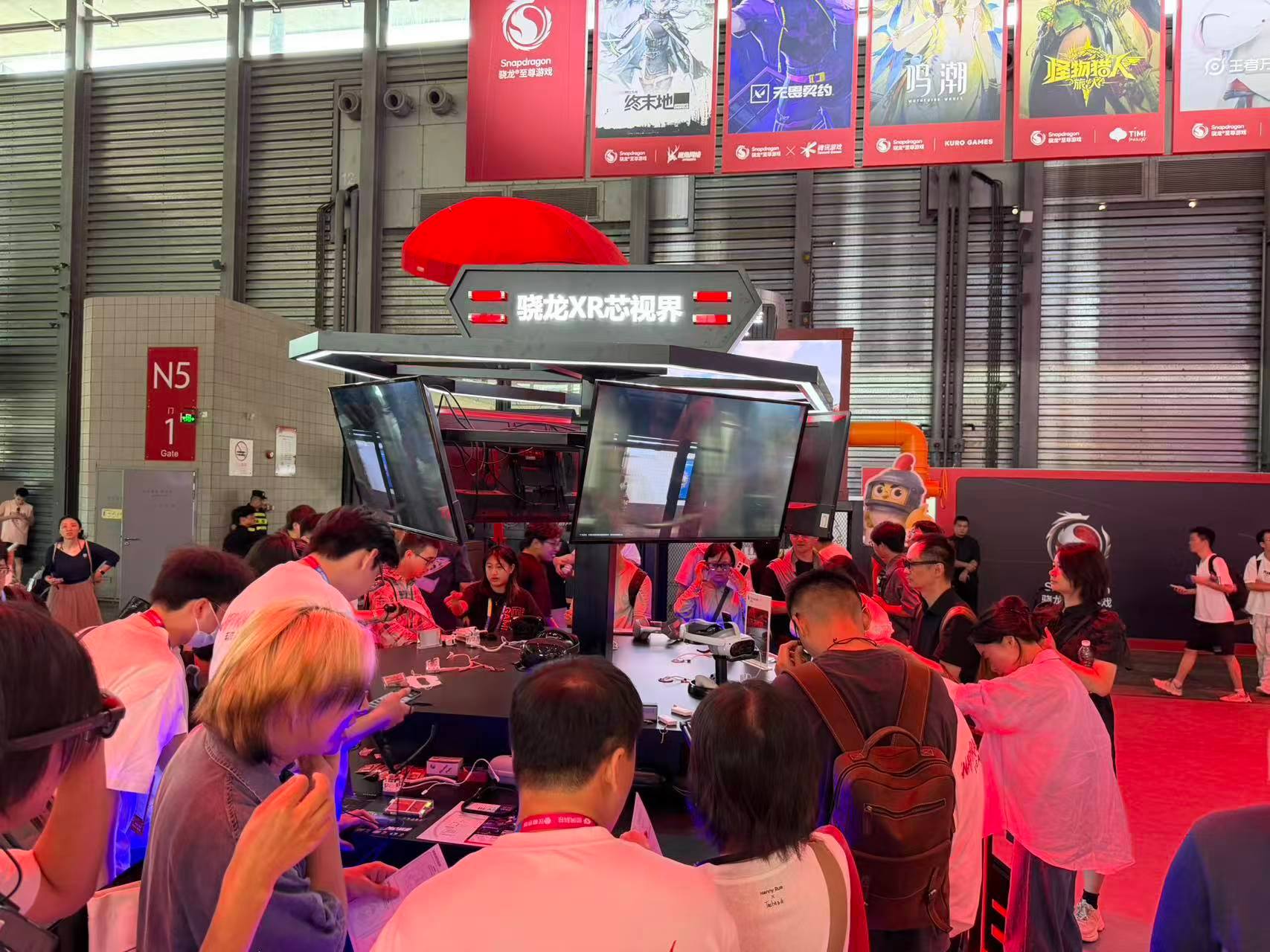 集你所爱 一年一度又来ChinaJoy 打卡了，今年真心推荐所有人直奔N5骁龙主