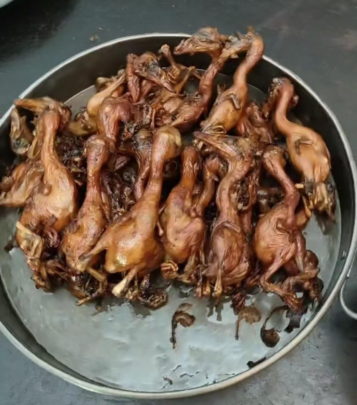 真香！这是小时候吃过的美味，油炸未孵化成功的小鸭子，在那个缺肉的年代，这可是人间