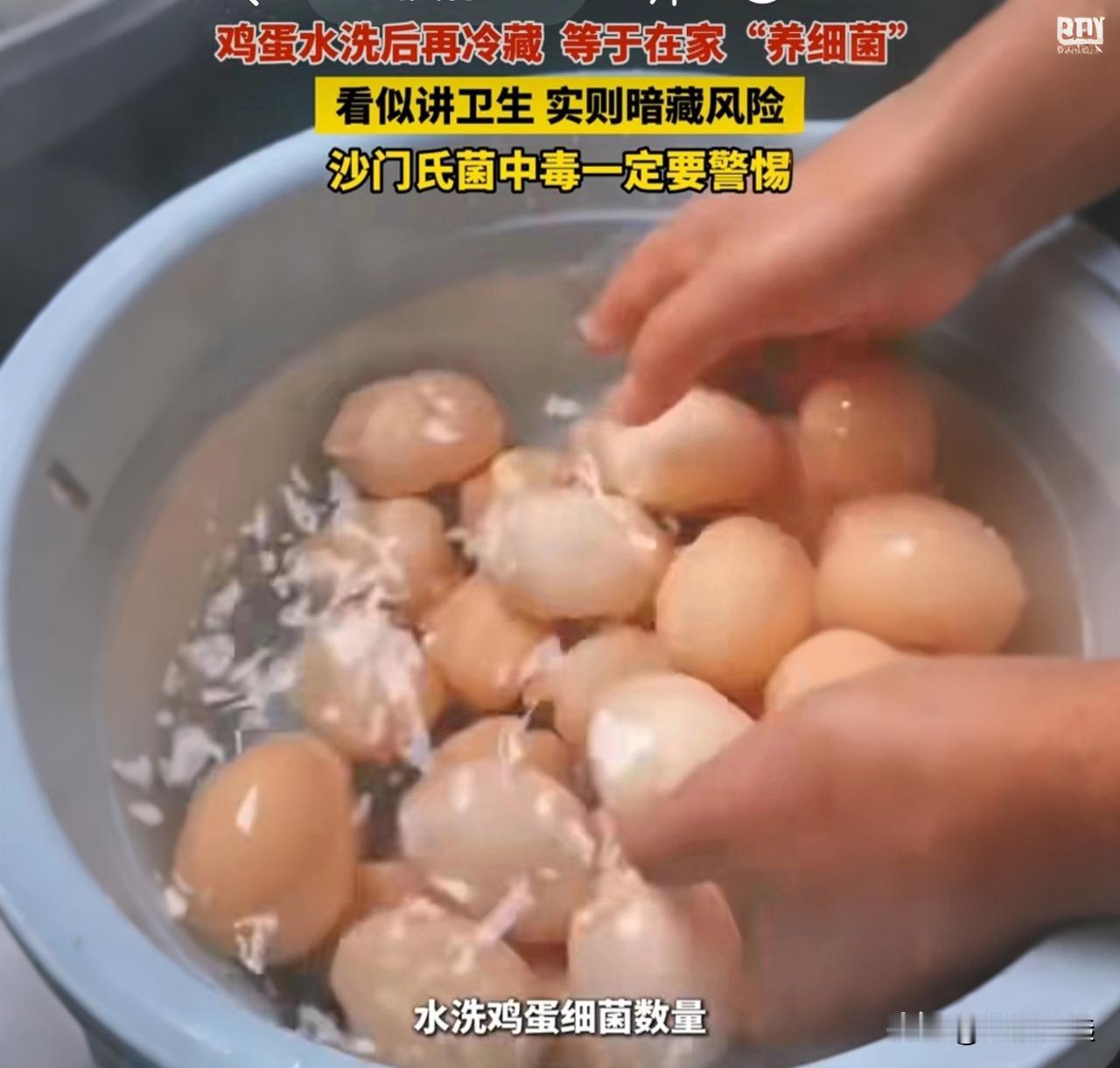 洗过的鸡蛋别放冰箱！看似干净，细菌却在悄悄“安家”

你家买回来的鸡蛋，是不是也