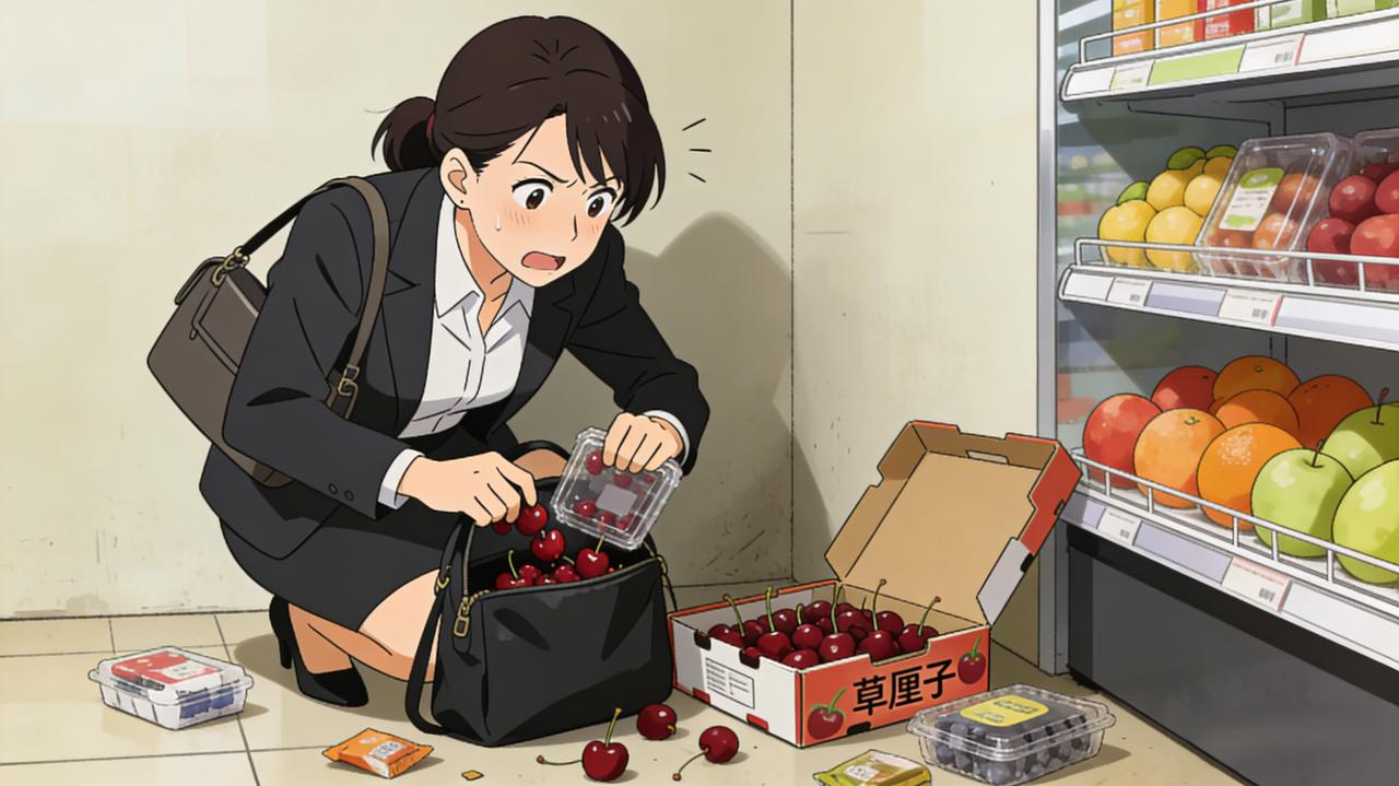 最令人费解的是，作为法务，她比普通人更清楚法律边界与安防常识——超市全域监控已是