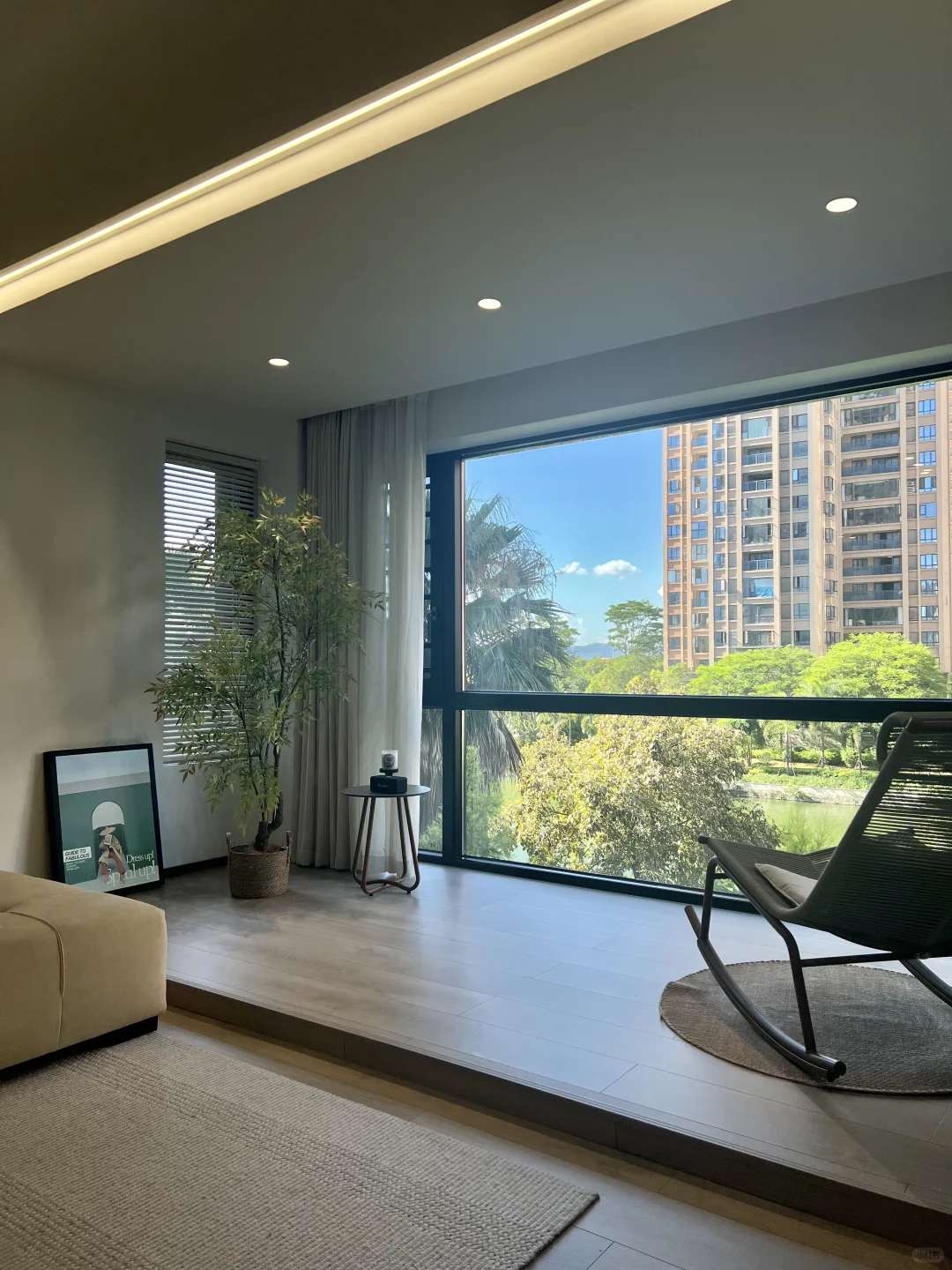 这大概就是住在低楼层的意义吧