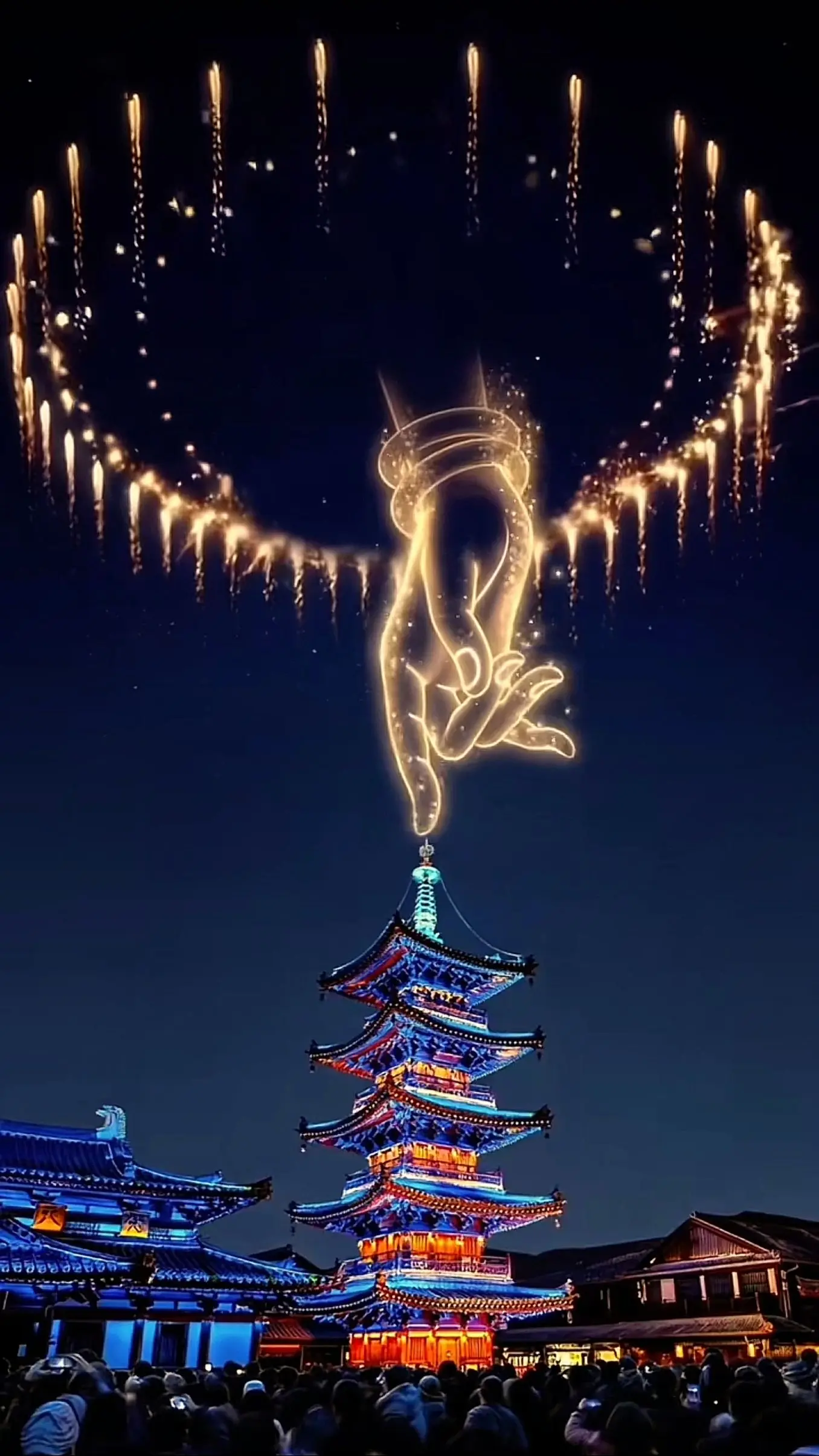 梦幻灯光秀 浪漫灯光秀