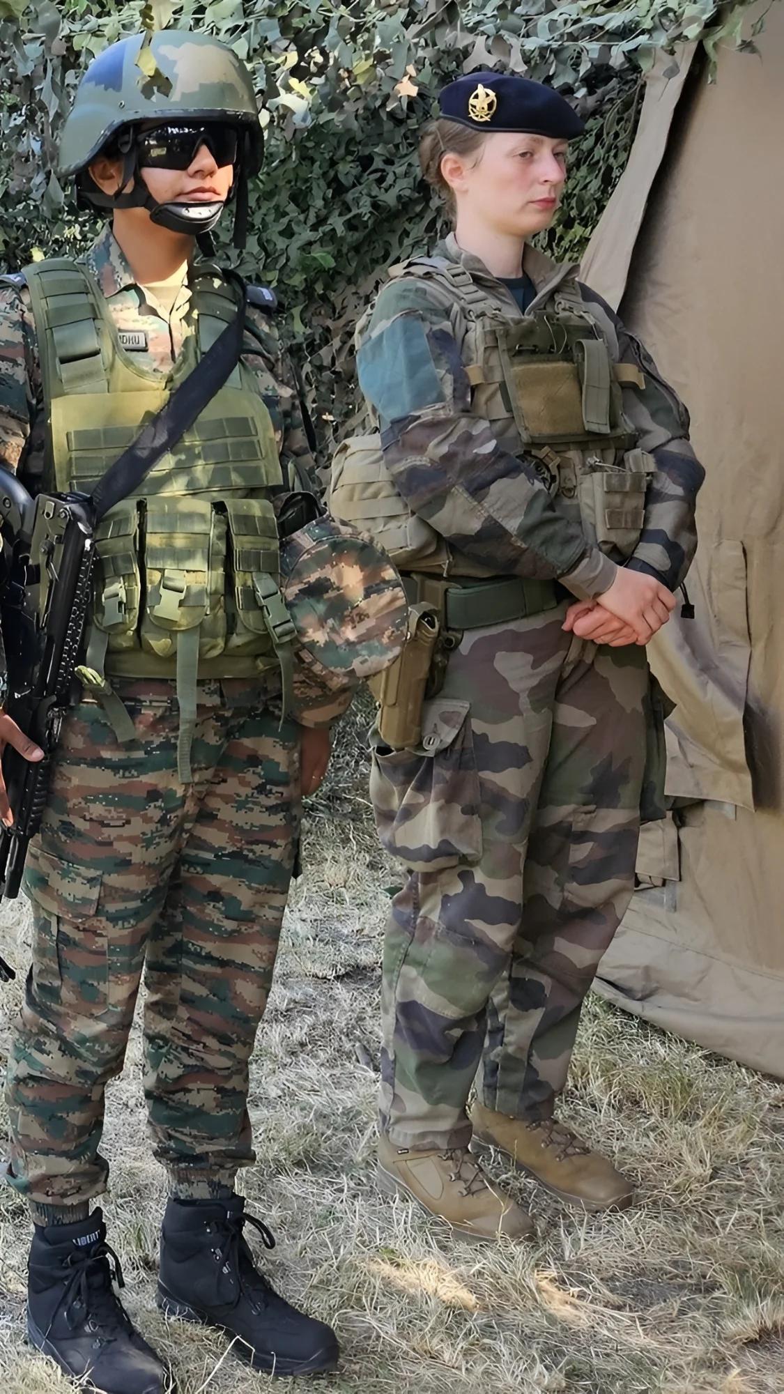 印度和法国陆军参加 2025 年 Shakti 联合演习