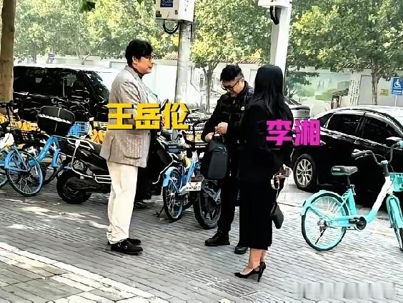 北京街头偶遇李湘王岳伦北京偶遇李湘王岳伦 北京偶遇李湘王岳伦，两人离婚后很和谐，