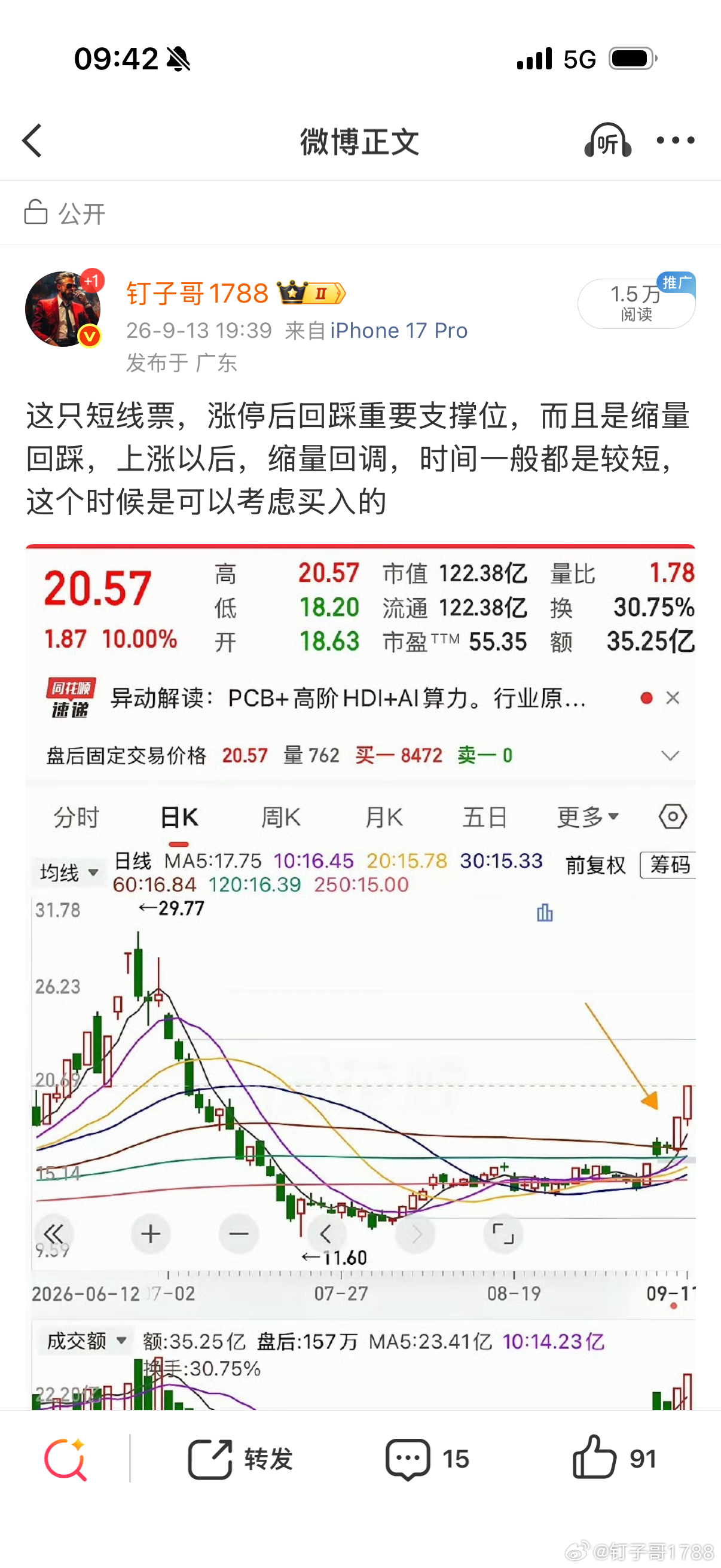 钉子哥实力还是有目共睹的，昨天单独的超声电子强势继续涨停！就是点赞的老朋友越来越