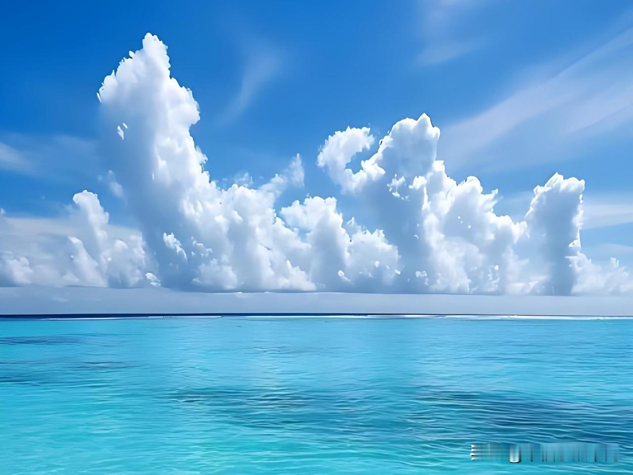 一汪清湖映天光，柳丝垂绿，繁花吐艳，远山含黛。
在这人间四月天里，连风都带着温柔