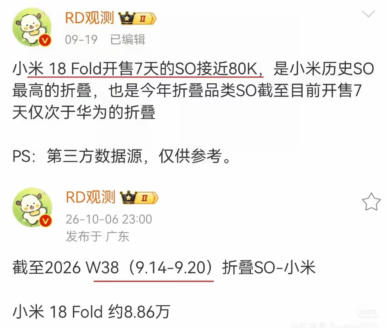 比例一换！销量过万！小米的大折叠因为销量不行砍了，结果设计师调了一下比例，改成中