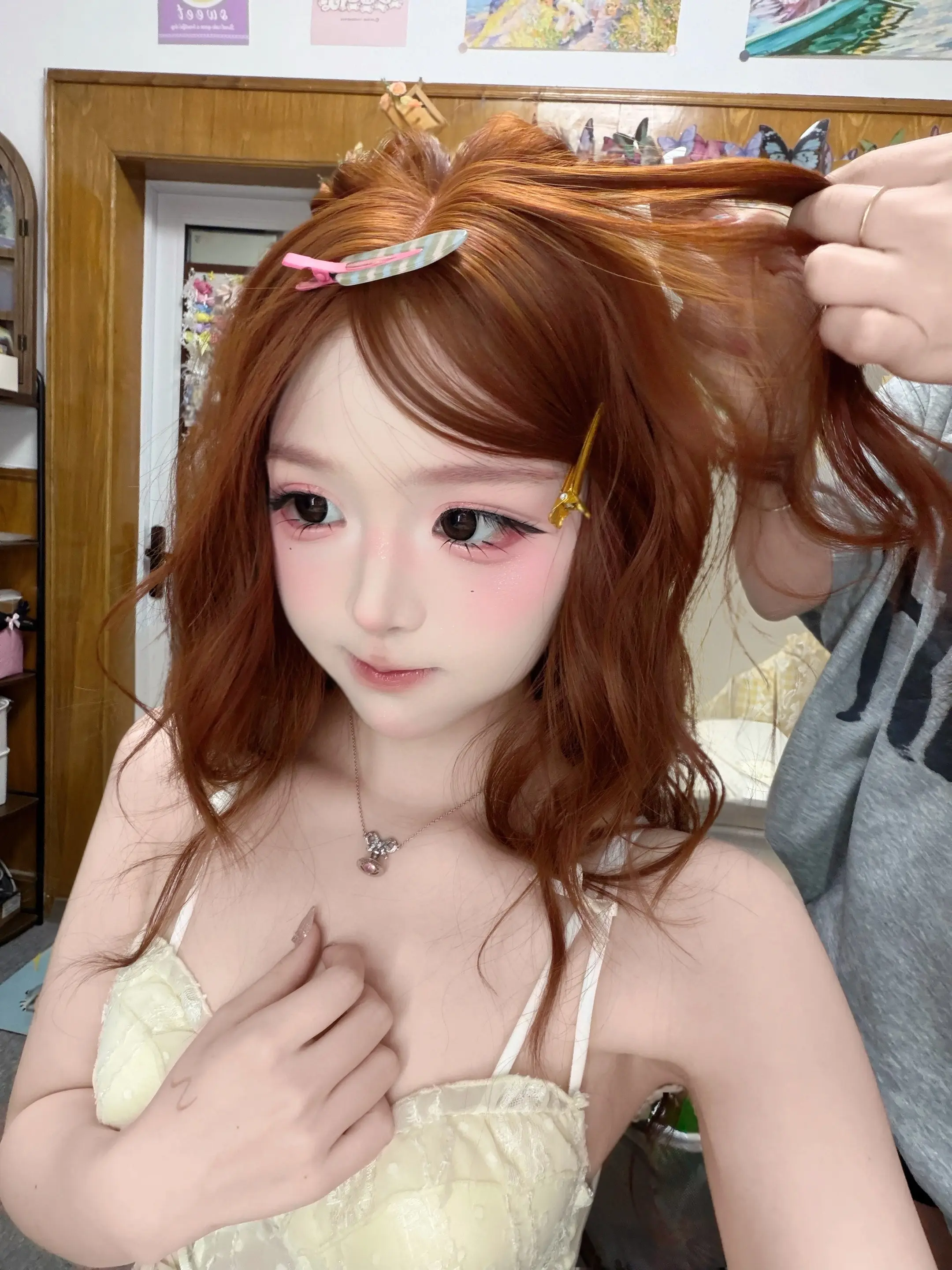 老婆～我今天去拍写真了(^з^)