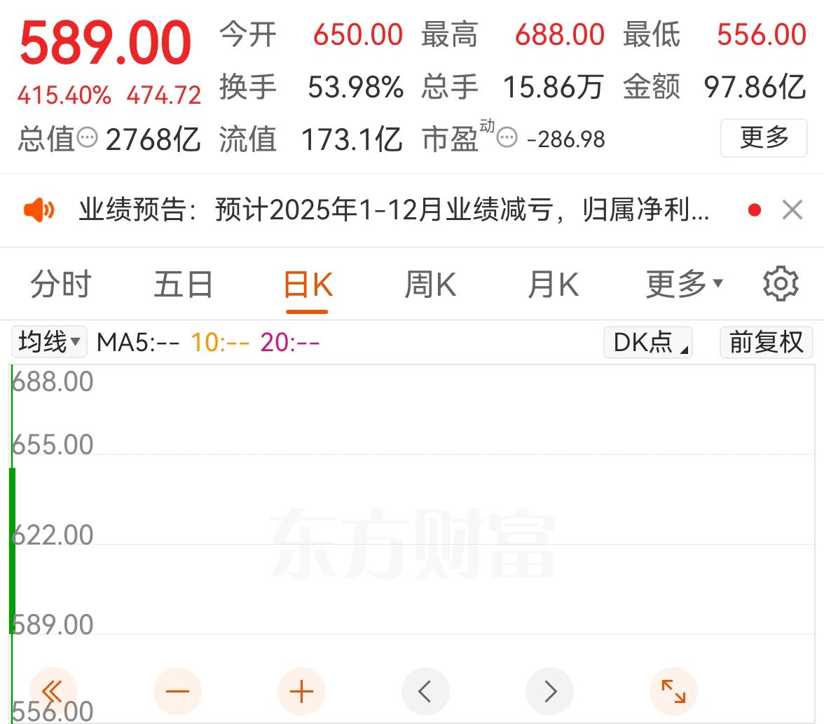 新上市就近3000亿市值，三季度营业额7.8亿，市盈率负287。自己也看不懂，也