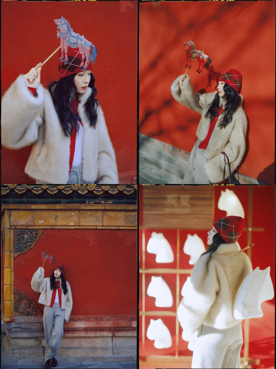 ✨北京国子监街年味拍照🏮红墙拍照太出片