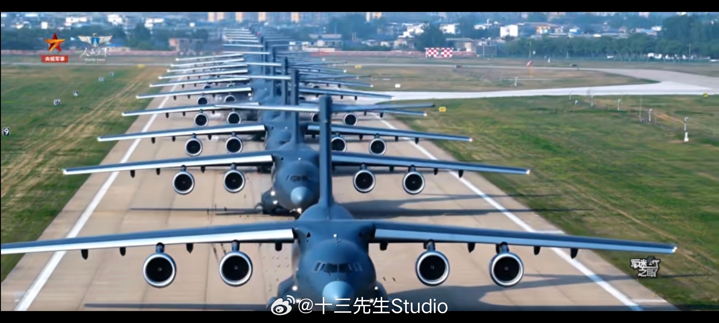 太震撼了，运20B的大象漫步，军宣现在真的厉害，而且仔细看图7的照片，摄影师很有