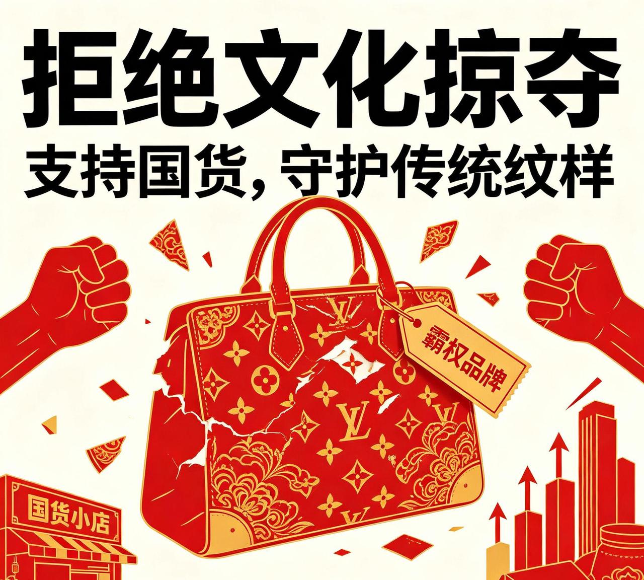 关于全民抵制、全面下架 LV 品牌的建议！

一边是街头小店，一边是卖几万一个包