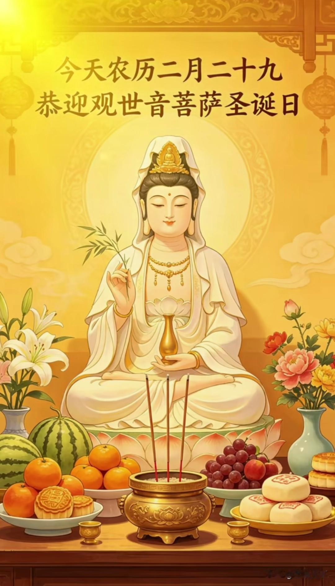二月二十九观世音圣诞