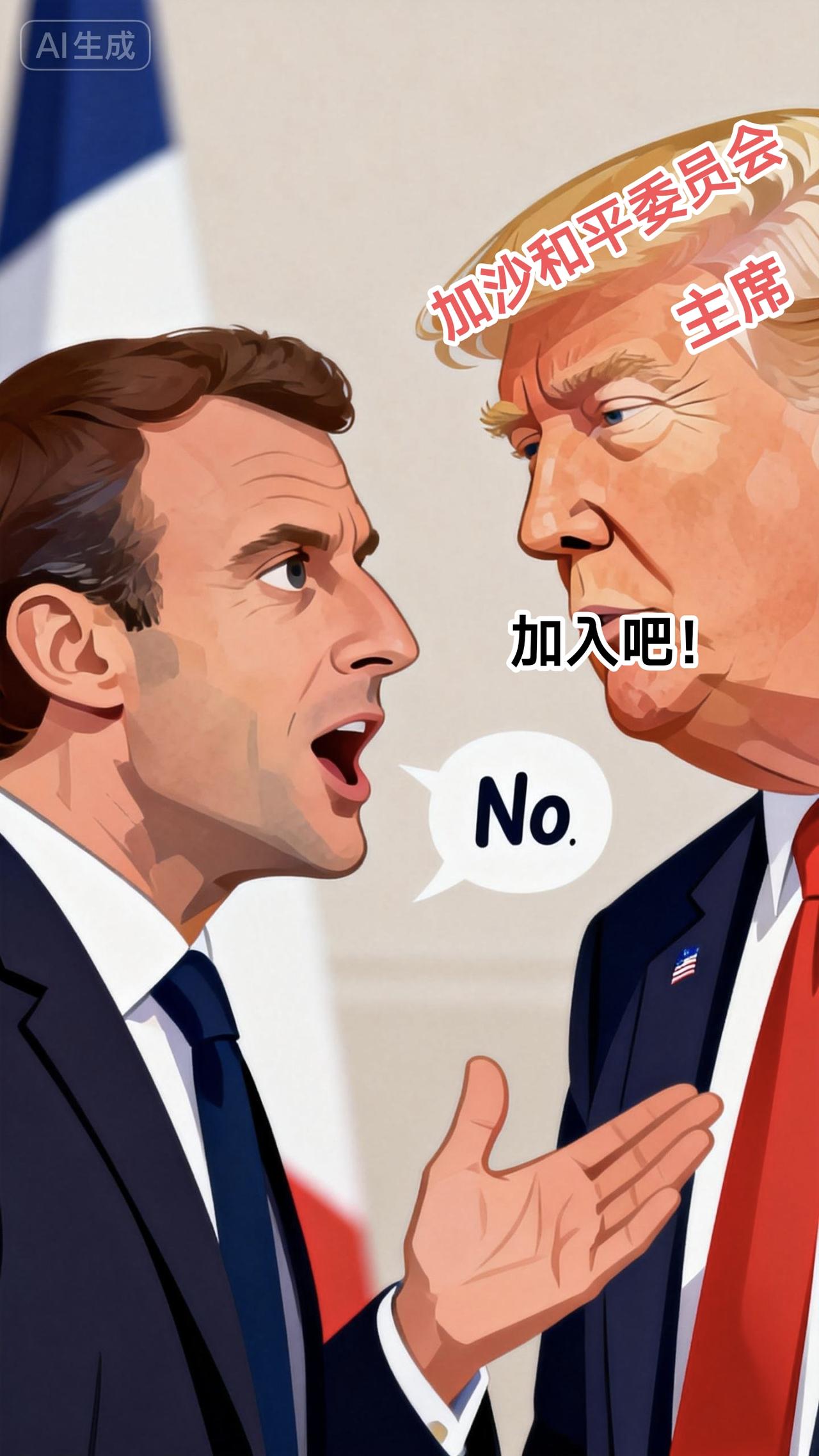 硬气！法国拒绝特朗普邀请，不加入“和平委员会”！
法国身为联合国五大常任理事国之