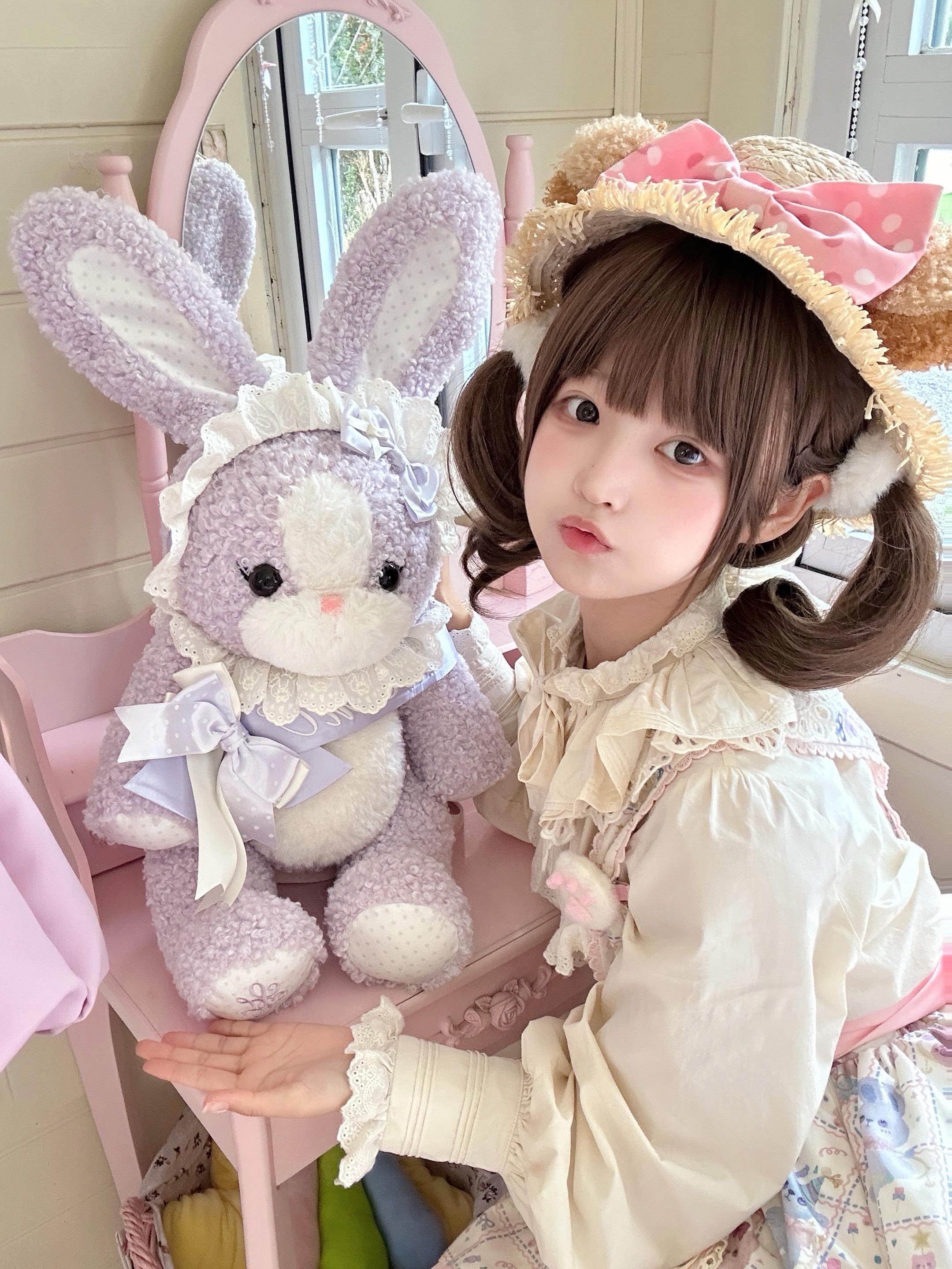 紫色小兔就是最萌的！！