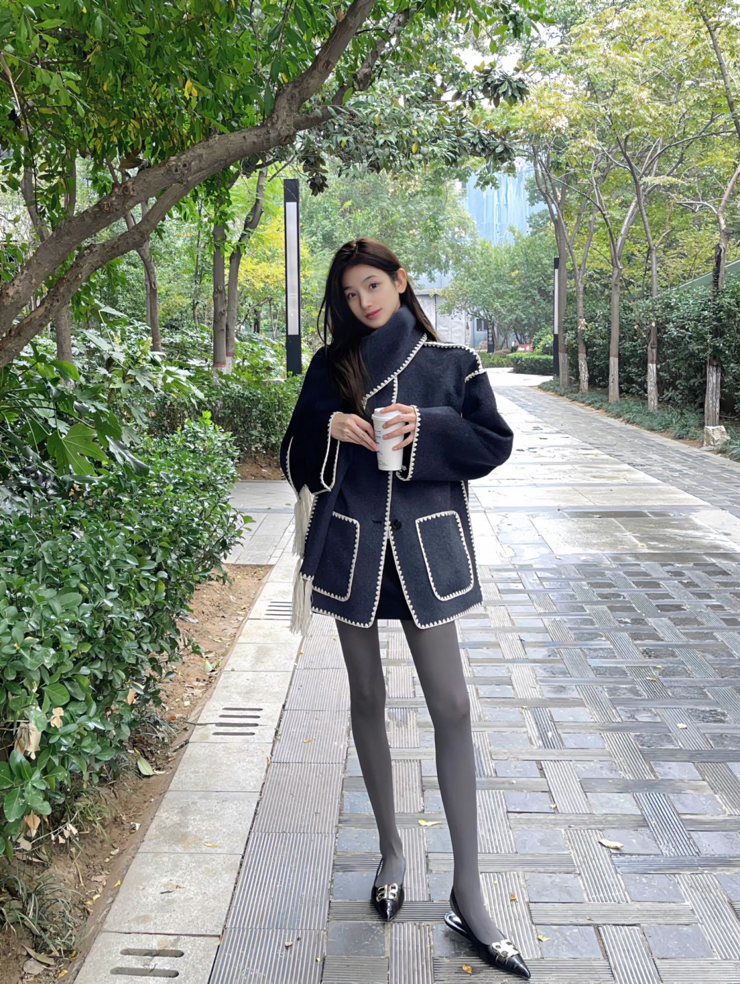 一整年的格雷系look