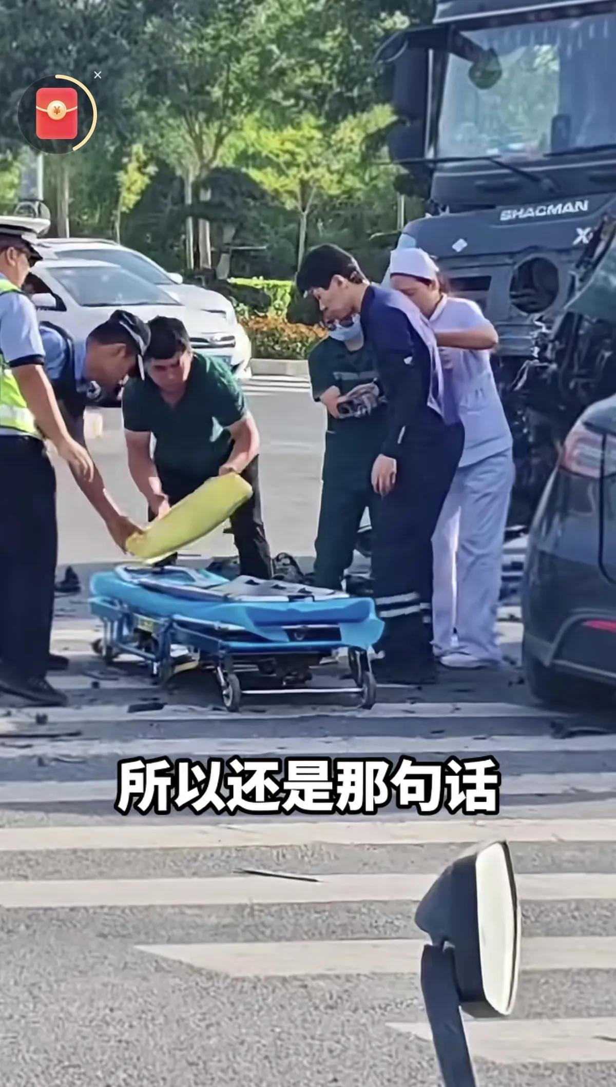 特斯拉再一次诠释了，安全才是最大的豪华！

要知道挂车即使在空载的情况下，整备质