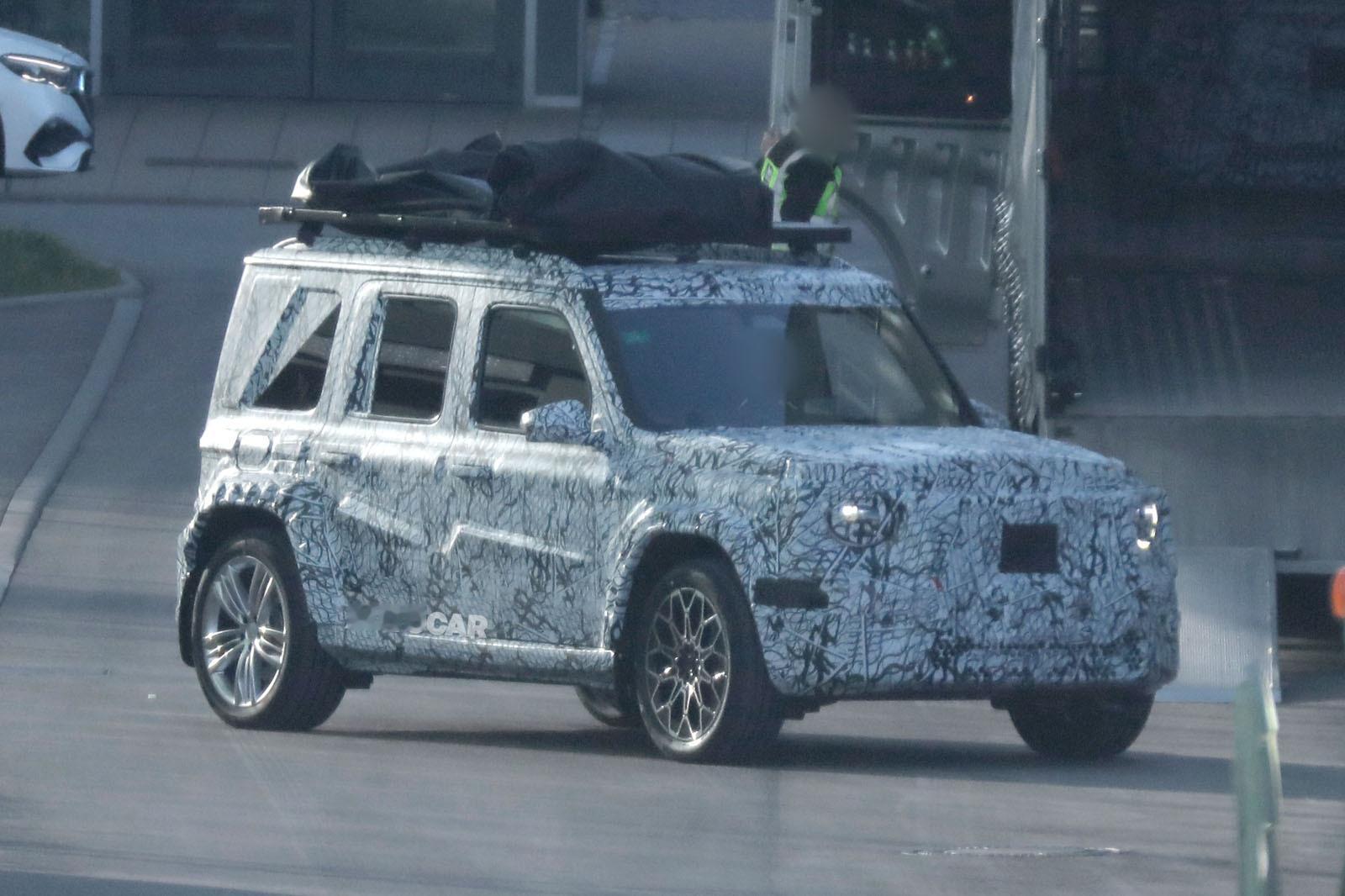 迷你版的小“G”谍照，这款备受期待的小车计划于2027年正式登场，届时将迎来两大