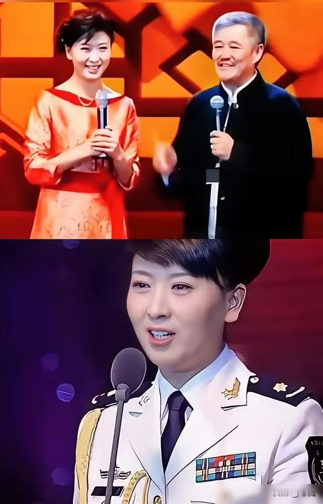 闫学晶，二人转表演艺术家，海军政治部文工团一级演员。

闫学晶直播说“现在没有穷