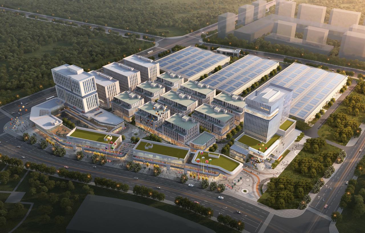 郑州高新区数字文化创意产业基地项目总平面图调整
从官网了解到，位于郑州高新区青梅