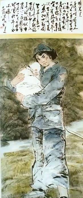 1941年，在监狱里，女烈士生下一个婴儿，因为胸膛被日本人打伤，挤不出奶来喂饿得