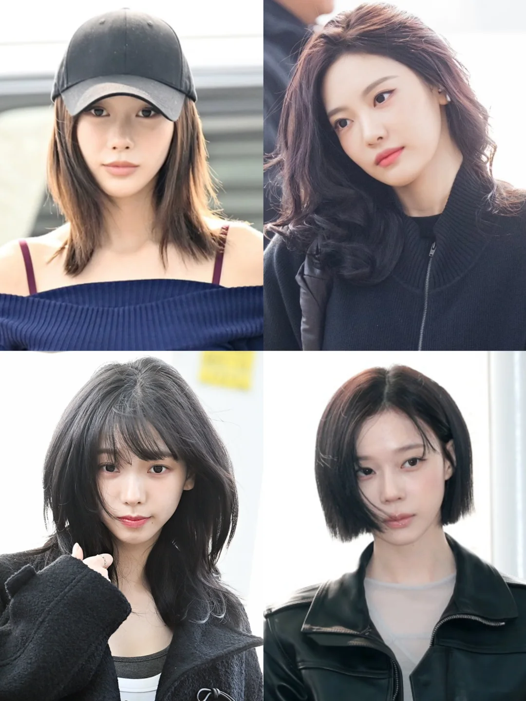 aespa今日机场私服，姐几个的早春穿搭！