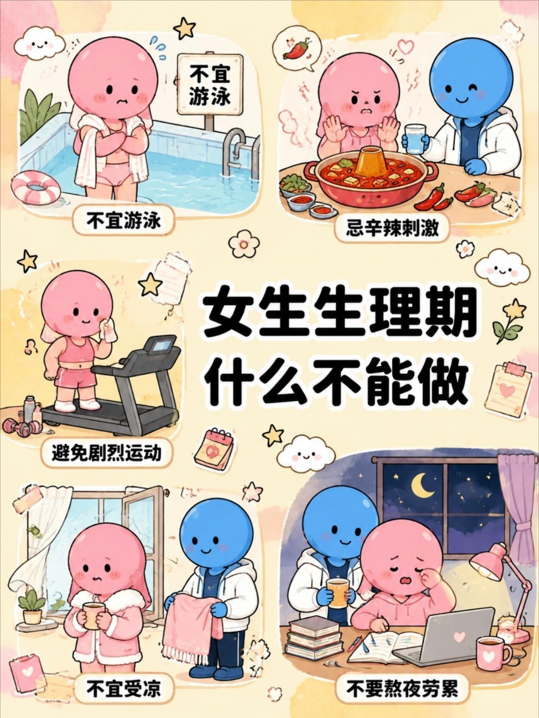 月经期间最好别做这10件事对于月经持续3天还是7天更健康，两者都可能很健 康，关