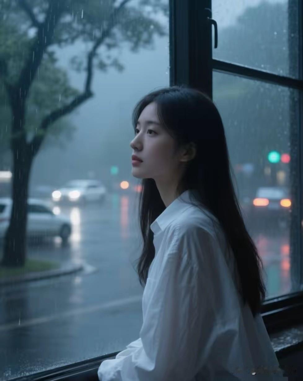 《临江仙·初秋疏雨》

文/识途的黑马
 
一夜疏霖消暑气，轻丝漫洒阶前。
凉风