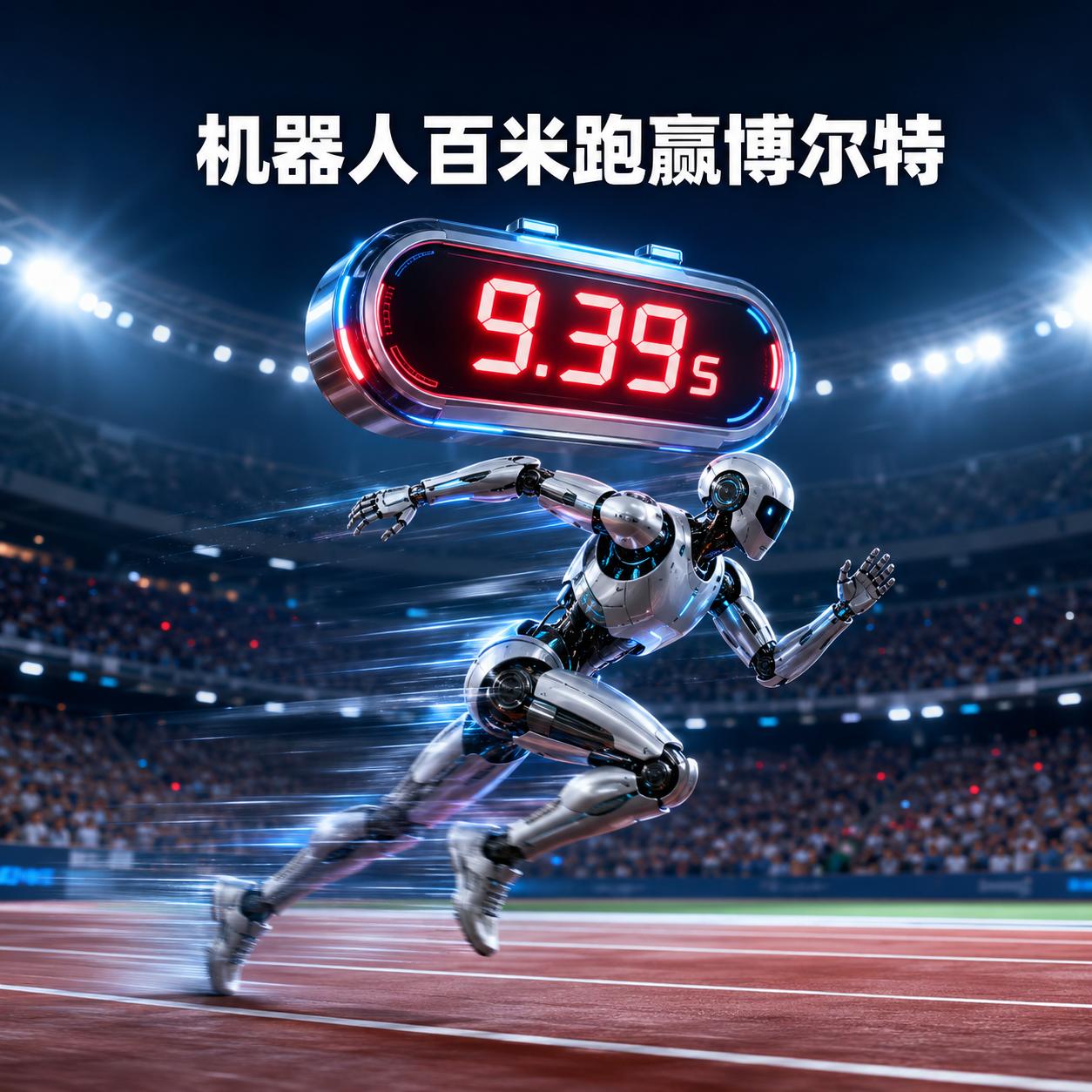 机器人百米跑出9.39秒——比博尔特的人类世界纪录还快0.19秒。

昨晚第二届