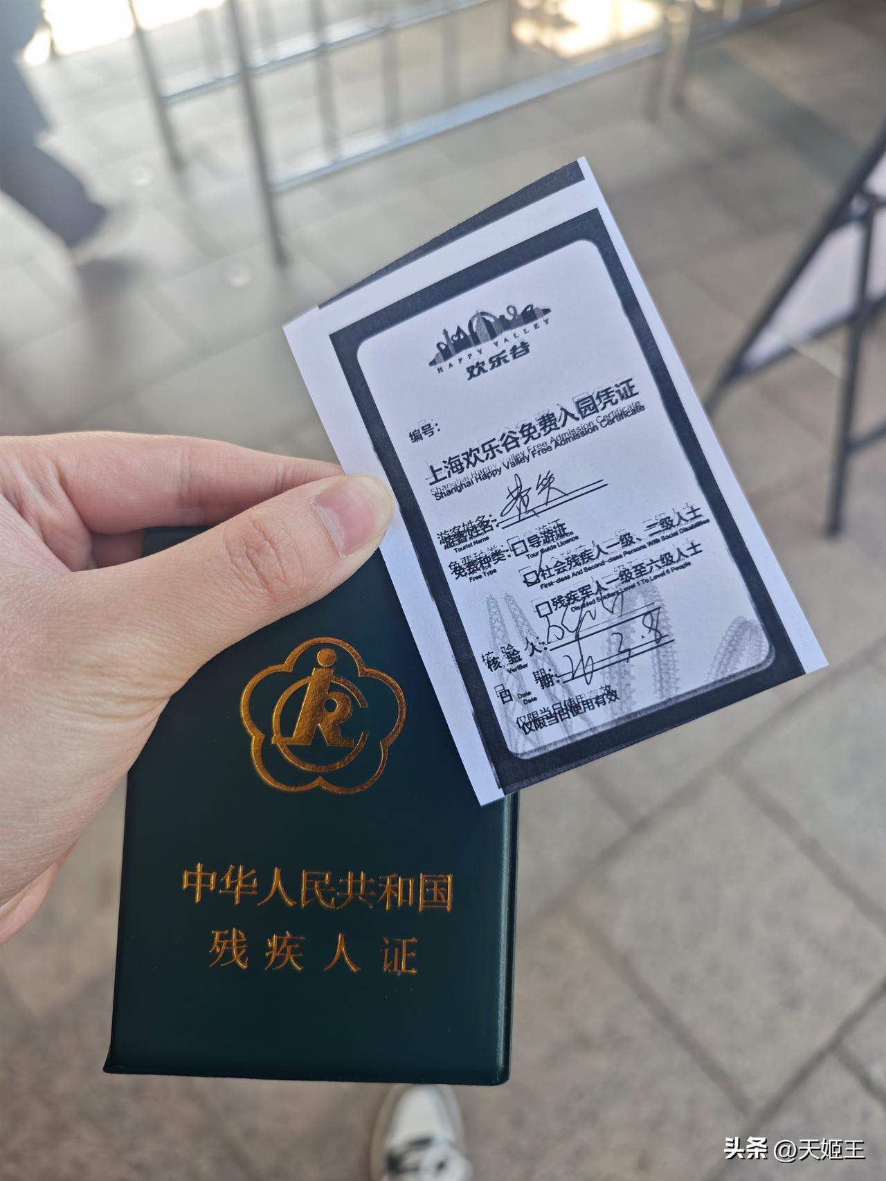 上周六，我终于鼓起勇气，带着表妹去了她念叨很久的主题乐园。出发前，我反复检查残疾