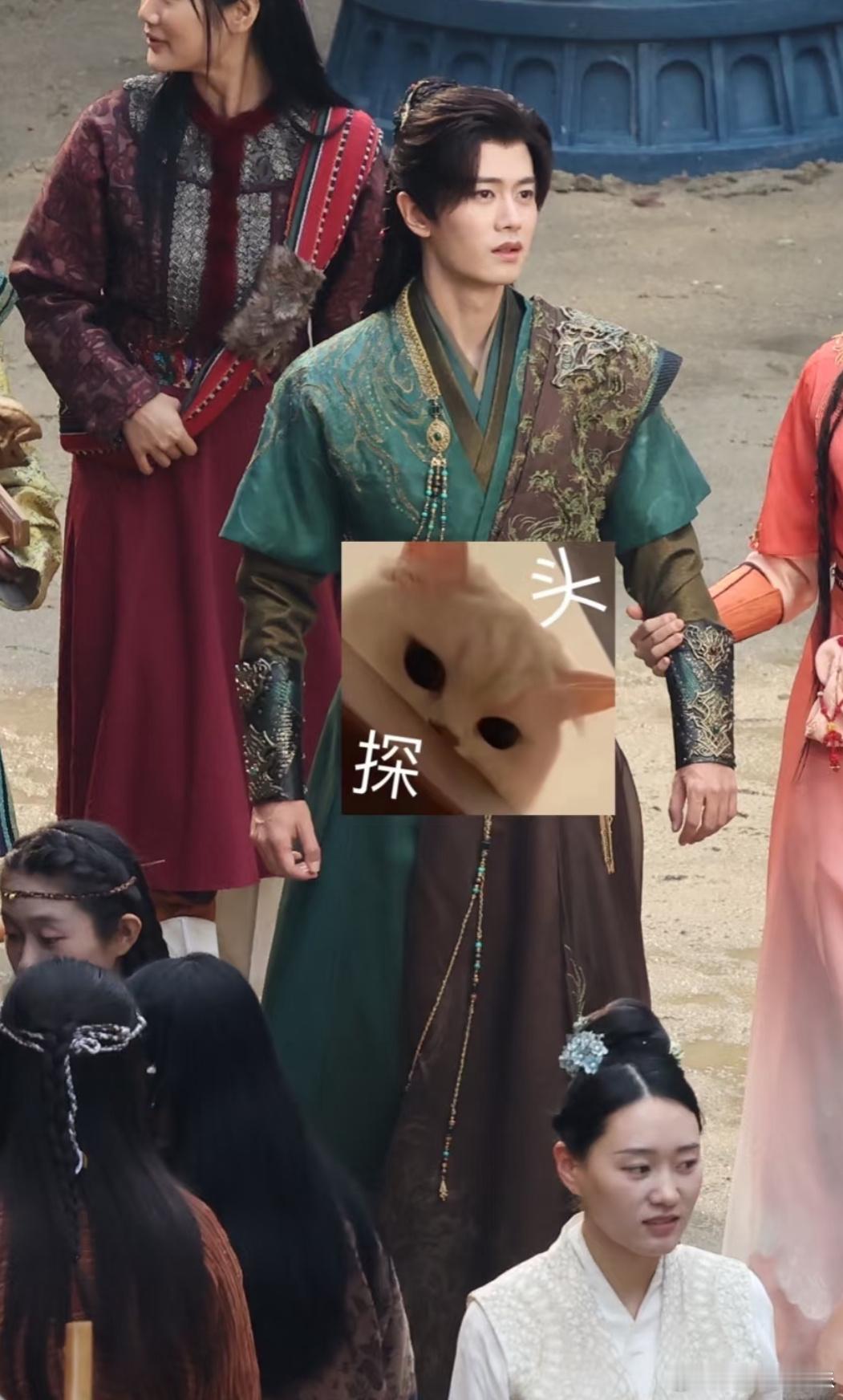 给任嘉伦搞的这些造型，谁能看出佳偶天成是一部仙侠剧。 