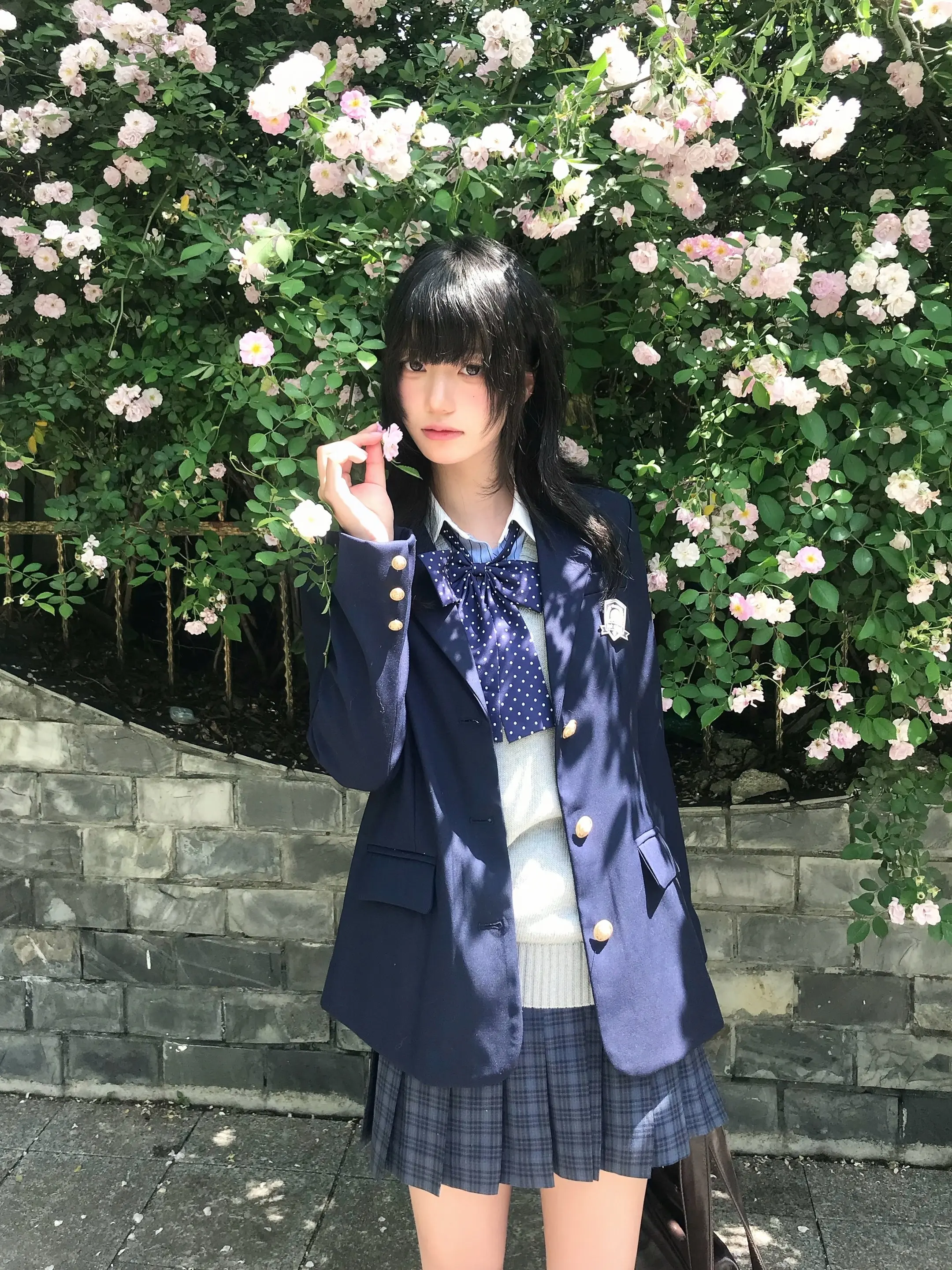 放课后、和学姐一起赏花…
