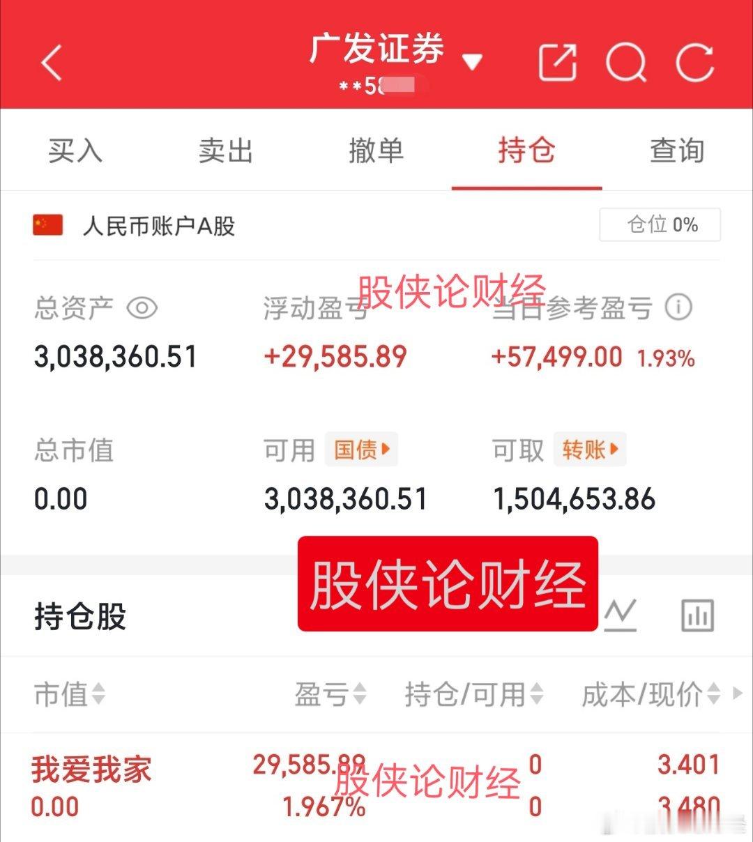 我爱我家不知道怎么说始终差点火候，但今天这种行情还能赚钱也凑合吧，明天再开仓了。