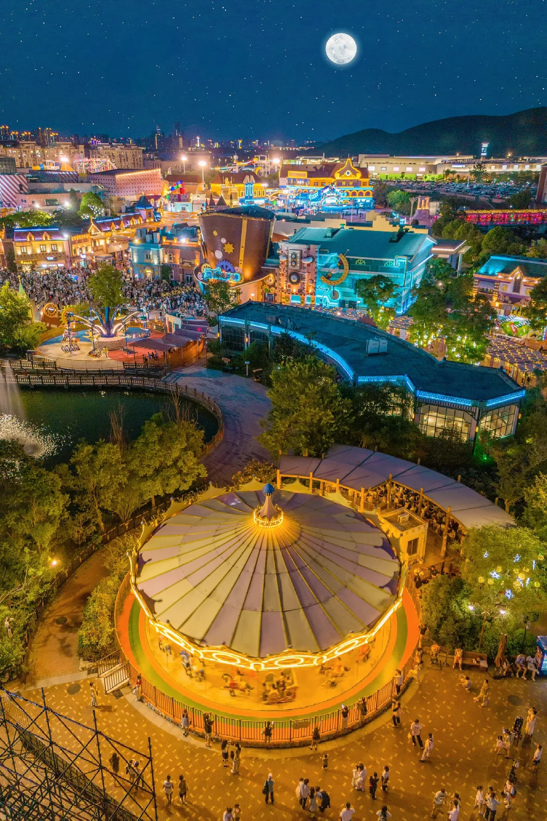 迄今为止‼️江浙沪最梦幻的夜景乐园出现了