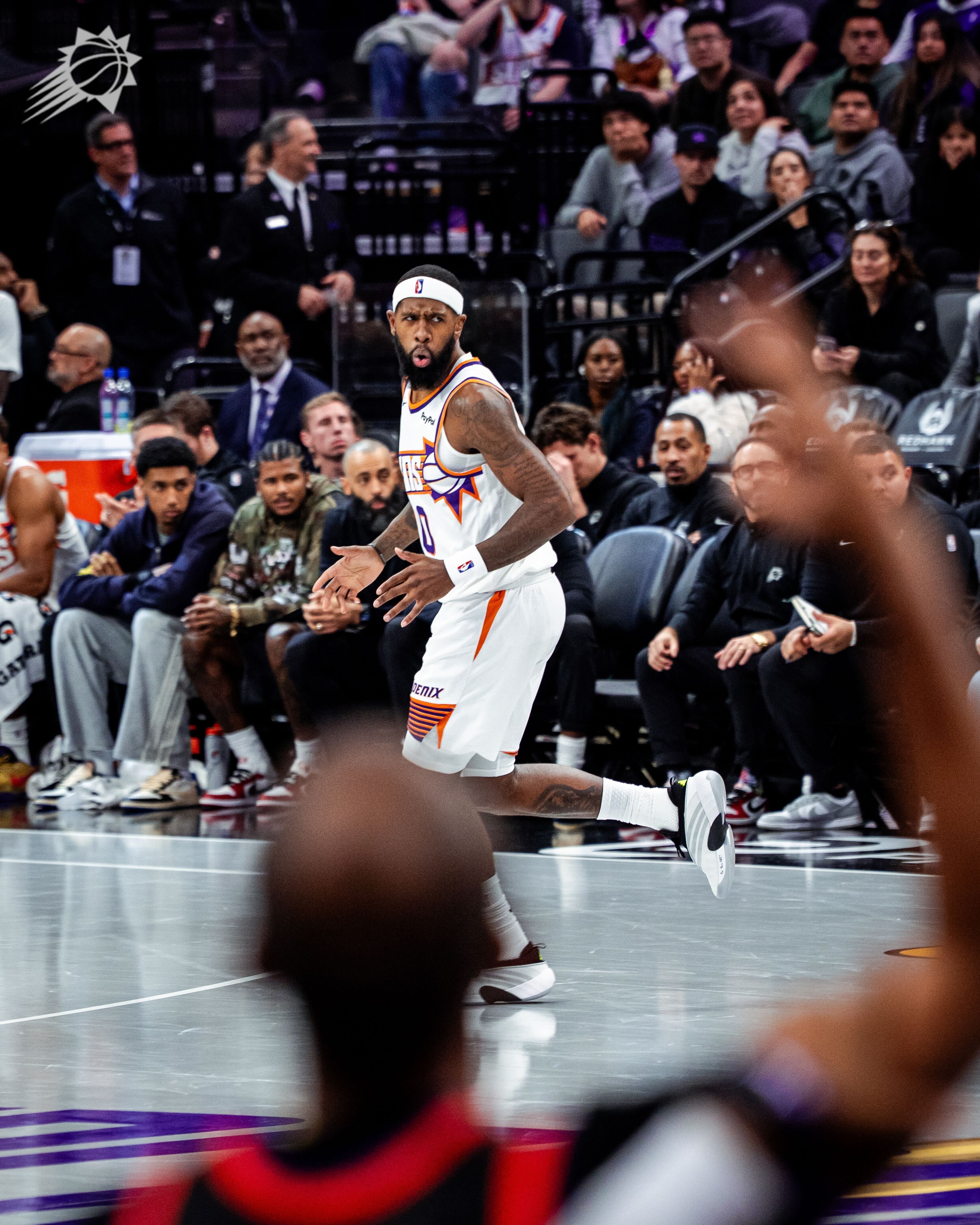 关键先生！！罗伊斯奥尼尔压哨三分命中！！🎯菲尼克斯太阳旭日东升太阳vs国王