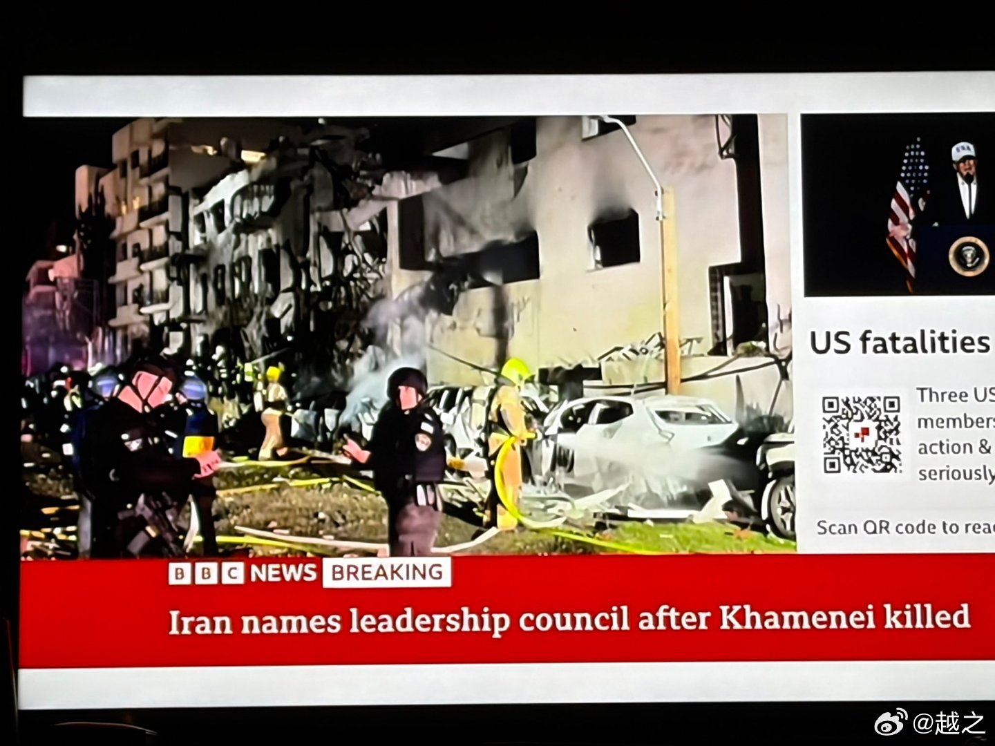 多架美军战机坠毁 迪拜酒店里观看来自不同国家的英语国际广播节目。英国广播公司(B