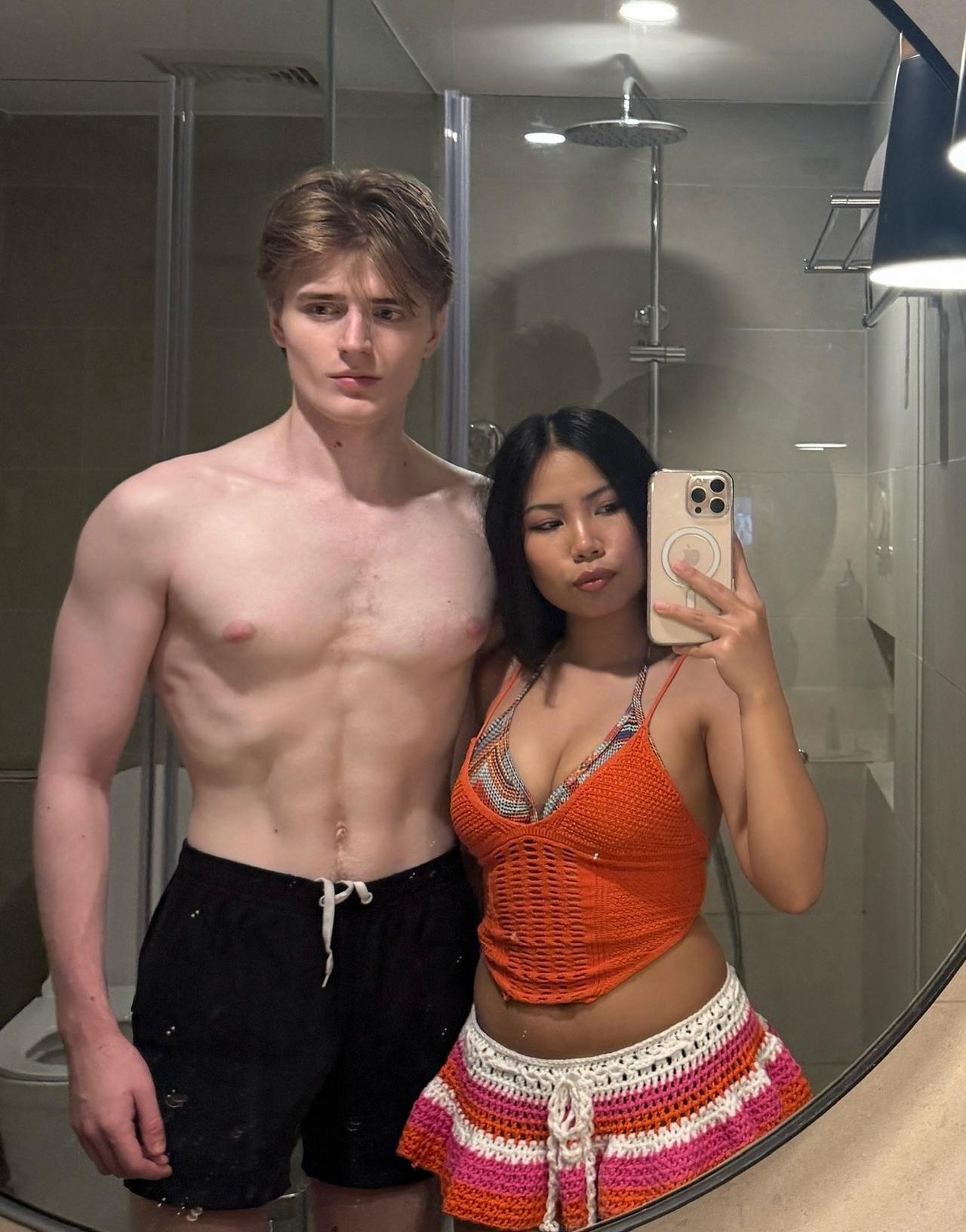 时尚男模特 Paul Joshua Marsden 公开女友，终于恋爱了，祝福他
