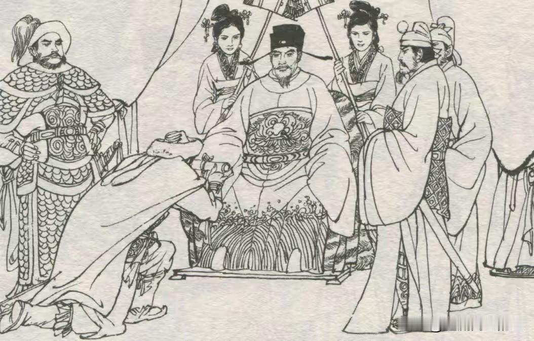 北宋宰相寇準有一次和另一位大臣温仲舒一起走在路上，结果遇到一个人突然跑到寇凖马前