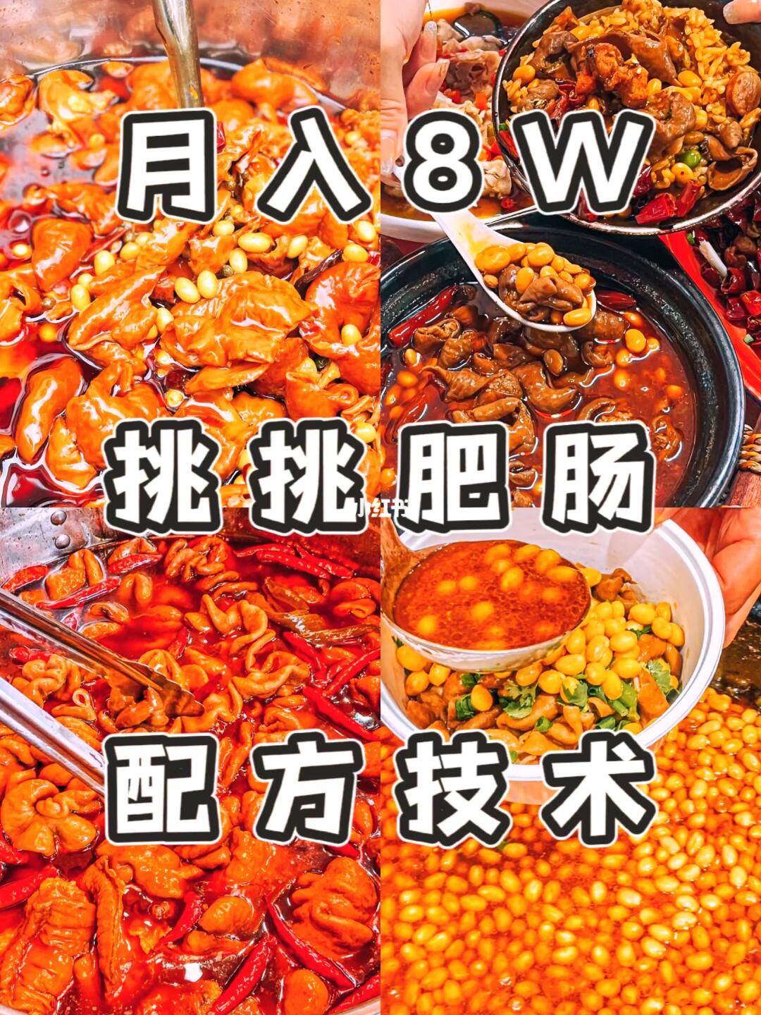 日入5000的挑挑肥肠配方技术大分享‼️