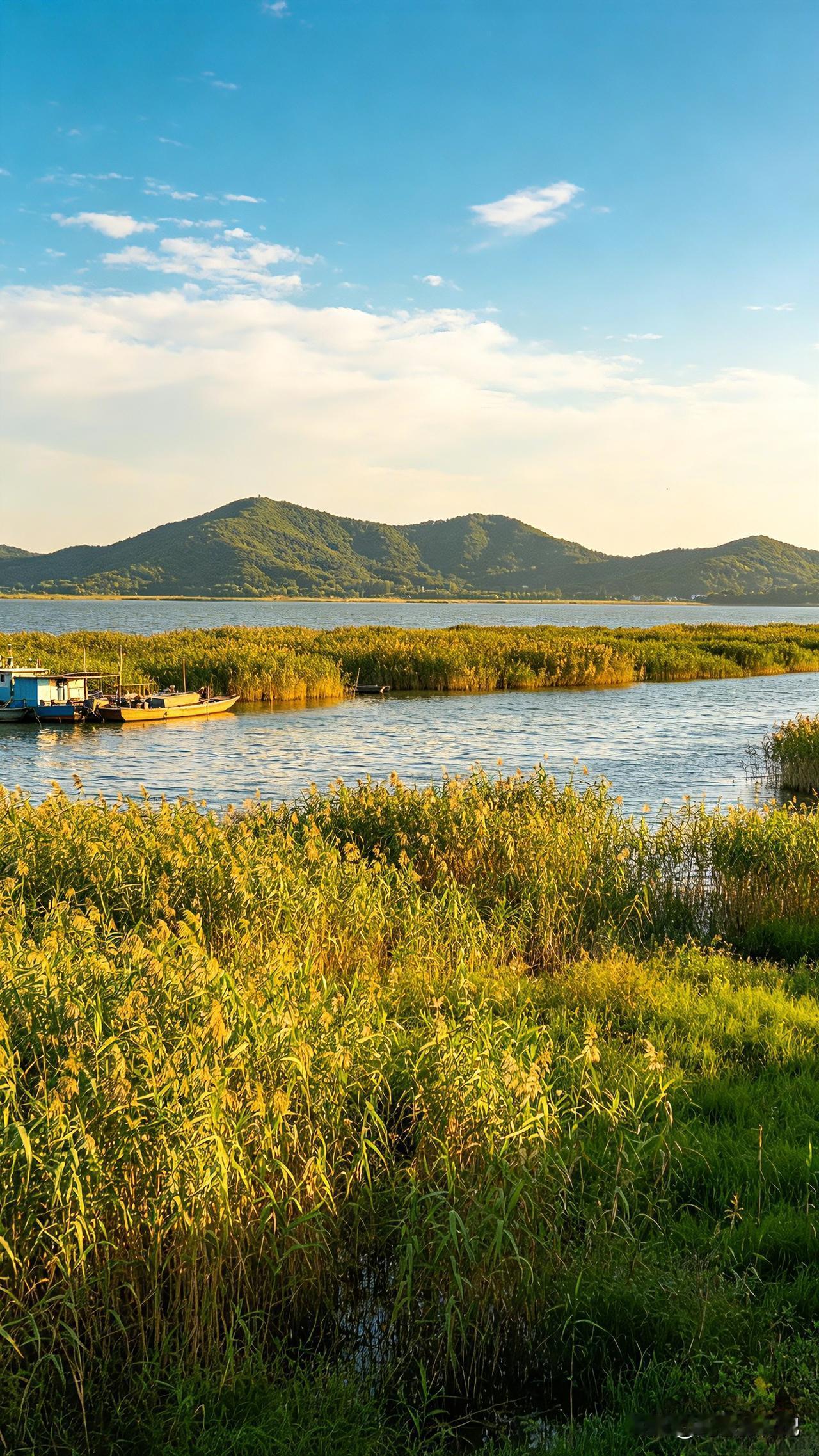 鄱阳湖国家湿地公园是亚洲湿地面积最大、物种最丰富的国家湿地公园，此时正是水上公路