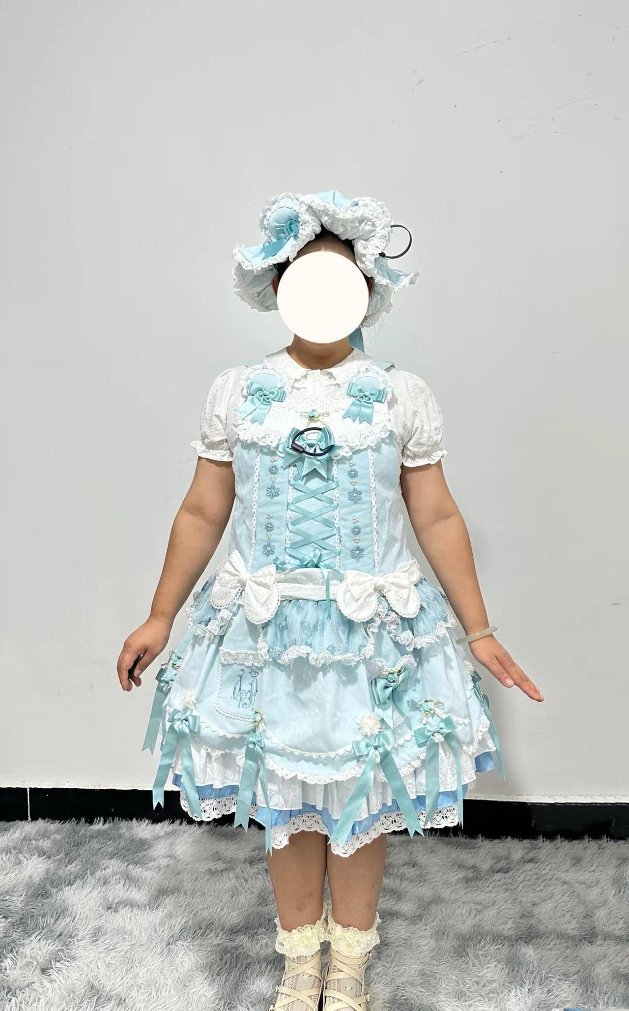 小熊桶子 背带。普通人也能把lolita穿好看 洛丽塔 lolita 安利 lo
