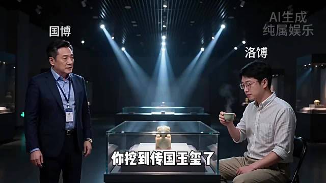 #国博问洛阳挖到什么了#放肆，朕没有[允悲] ​