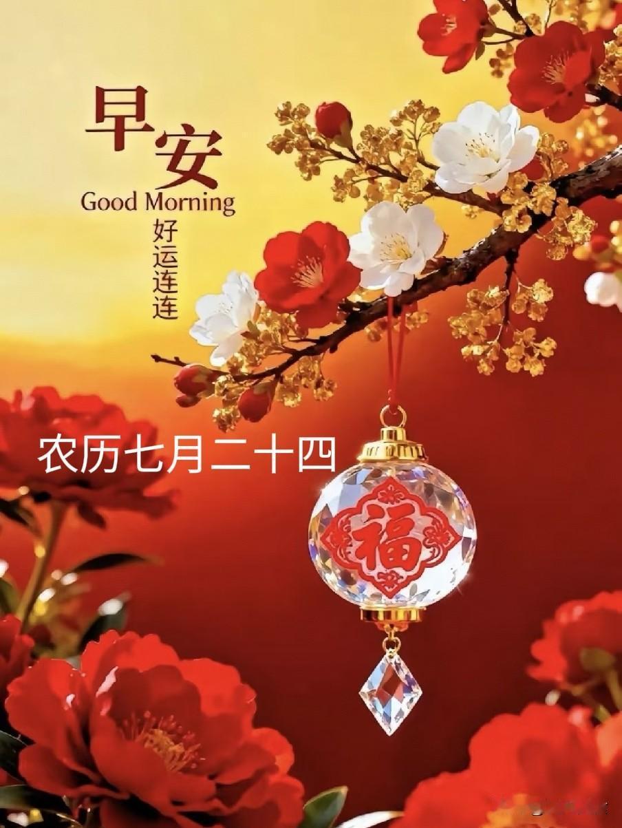 今日七月二十四“开日”，牢记1不早，2要拼，3不吃，4要开
农历七月二十四，在传