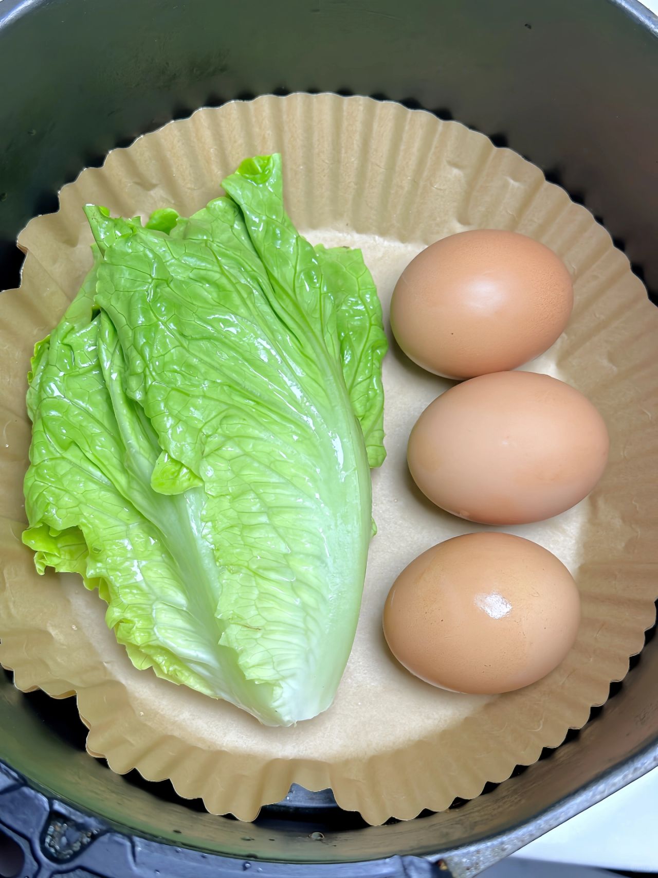 空气炸锅懒人早餐🍳生菜鸡蛋饼简单易学