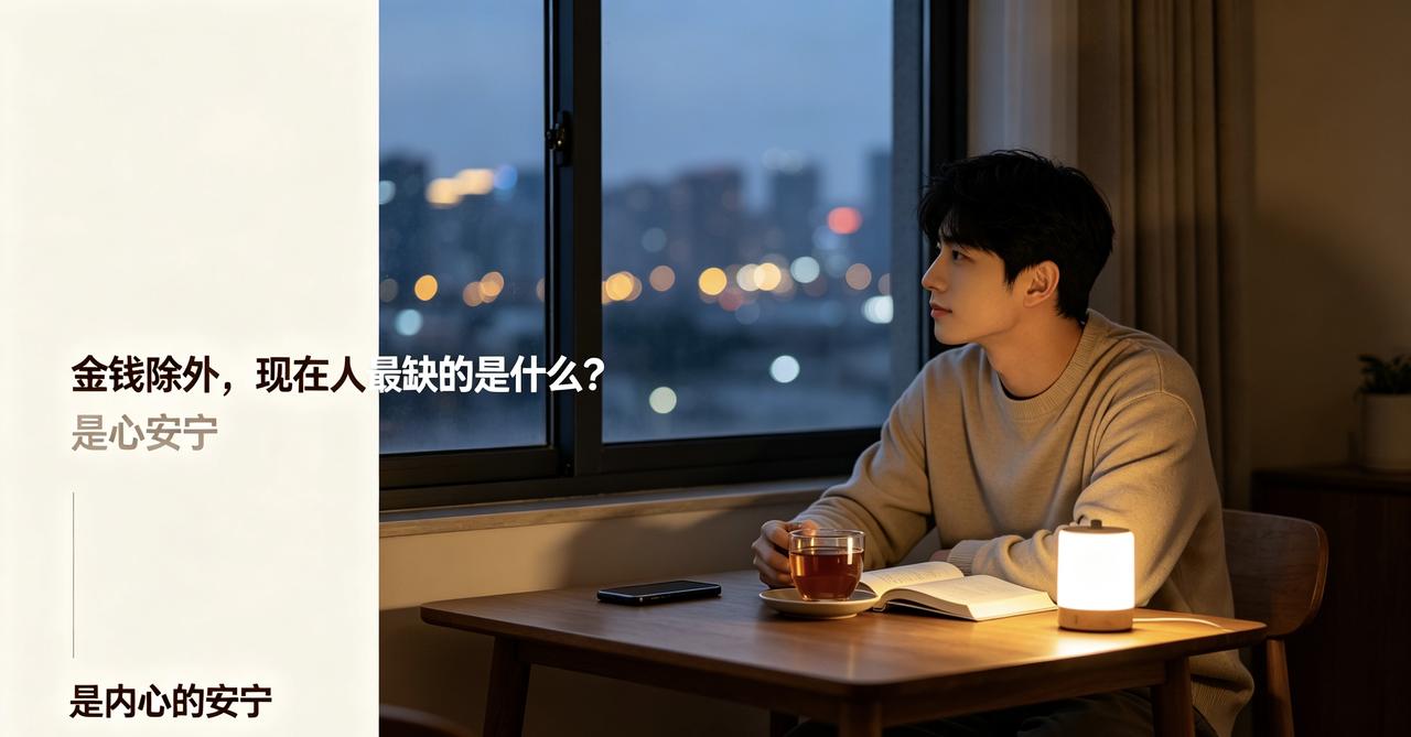 金钱除外,现在人最缺的是什么?金钱除外，现在人最缺的是什么
抛开金钱不谈，当下很