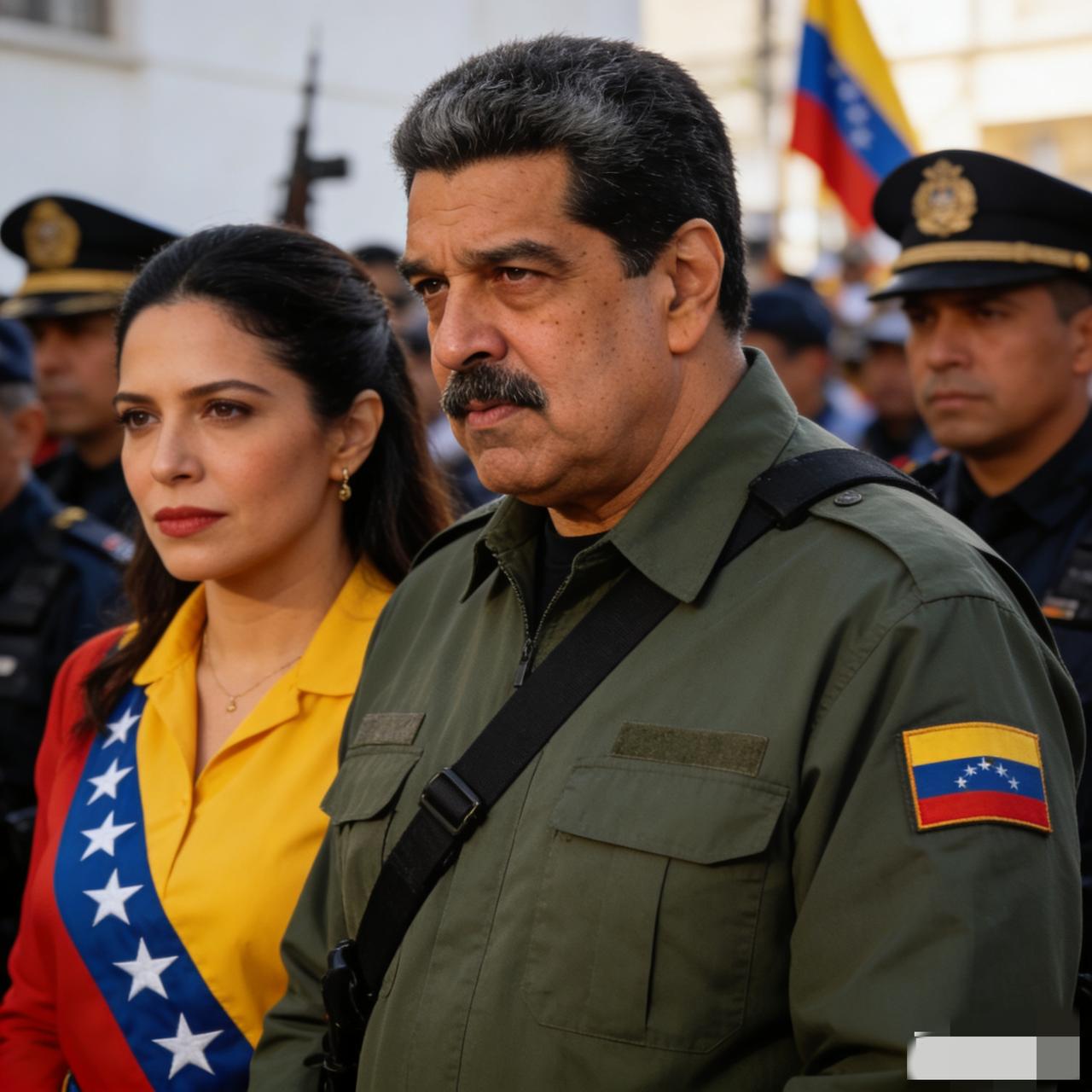 最新消息，马杜罗夫妇已经被捕。美国也不忘落井下石，第一时间就对马杜罗的儿子尼可拉